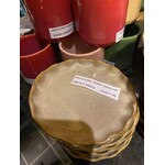 Gresnovo, handgemaakt keihard stoneware uit Portugal Plate bord 130 x 35 mm Gresnovo Moove bord 13 cm Creme D'argile mop131arg