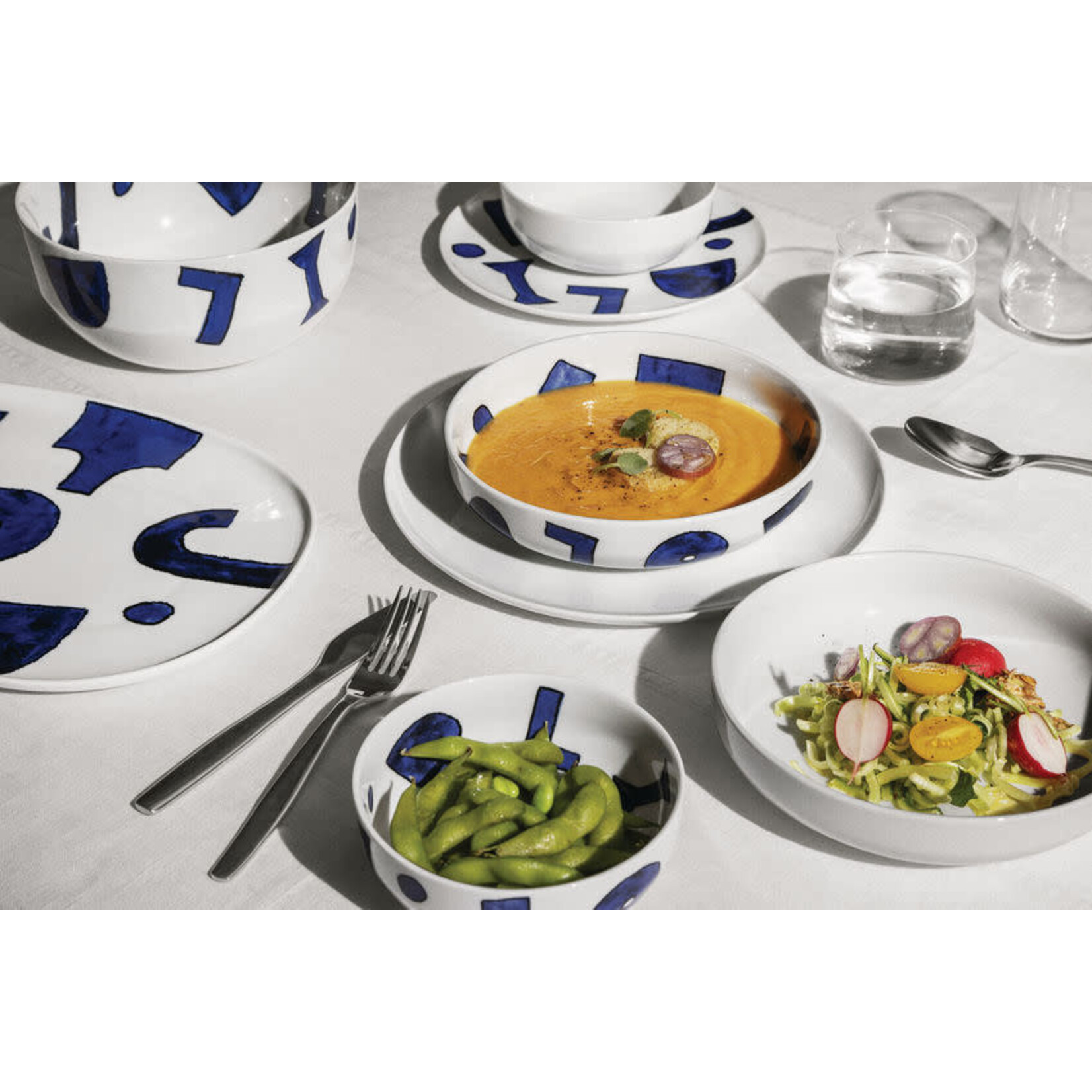 Alessi 20 cm sla schaal Itsumo Alessi Itsumo wit schaal 20 cm 1950 ml Naoto Fukasawa Alessi NF07/38 20