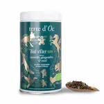 Terre D'oc Terre d'Oc Thé Vert Bio menthe & Epices100 gram Terre d'Oc thé de Noël blik groene thee