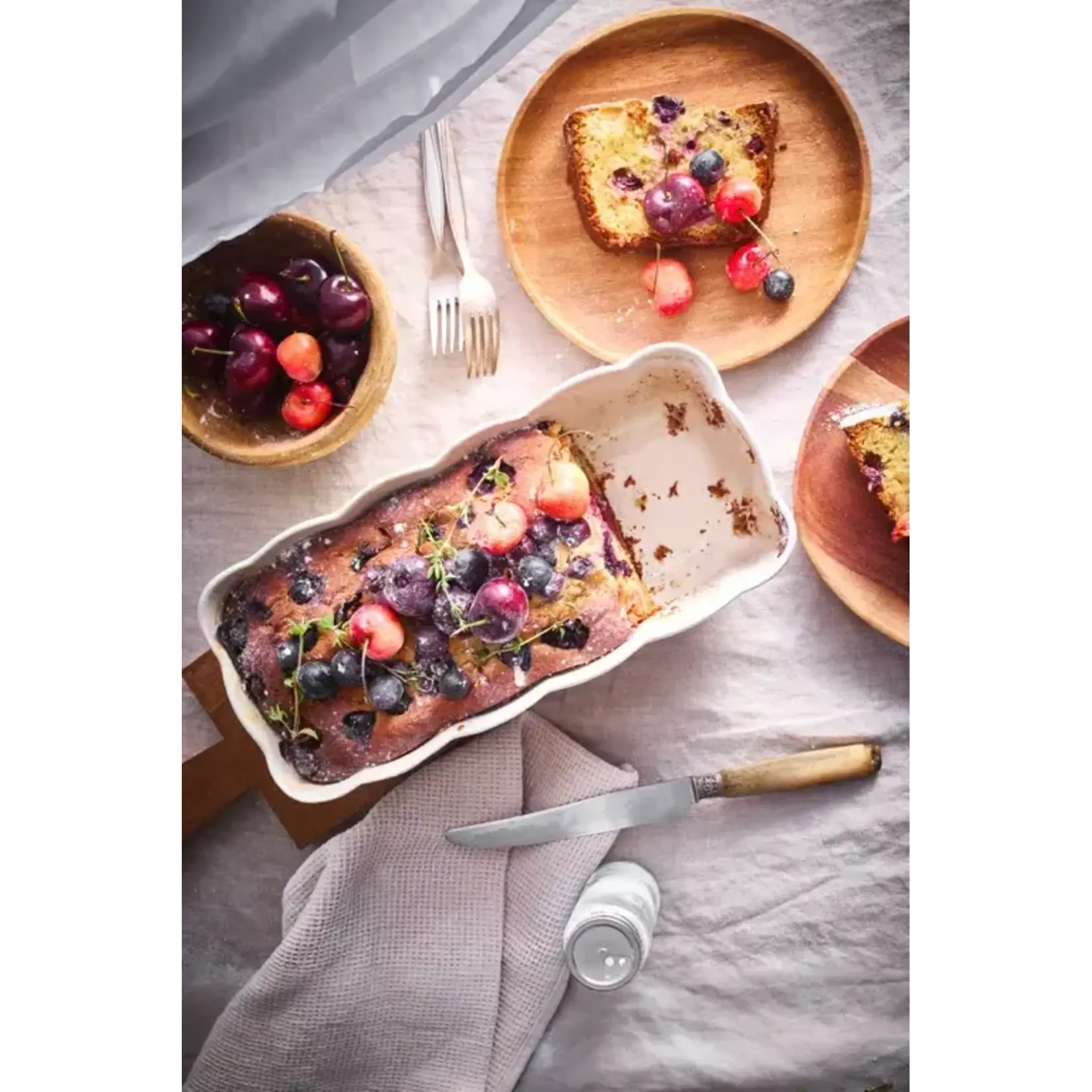 Emile Henry 285x130x90mm Cakevorm Emile Henry Cakevorm Madeleine Argile Emile Henry 026363