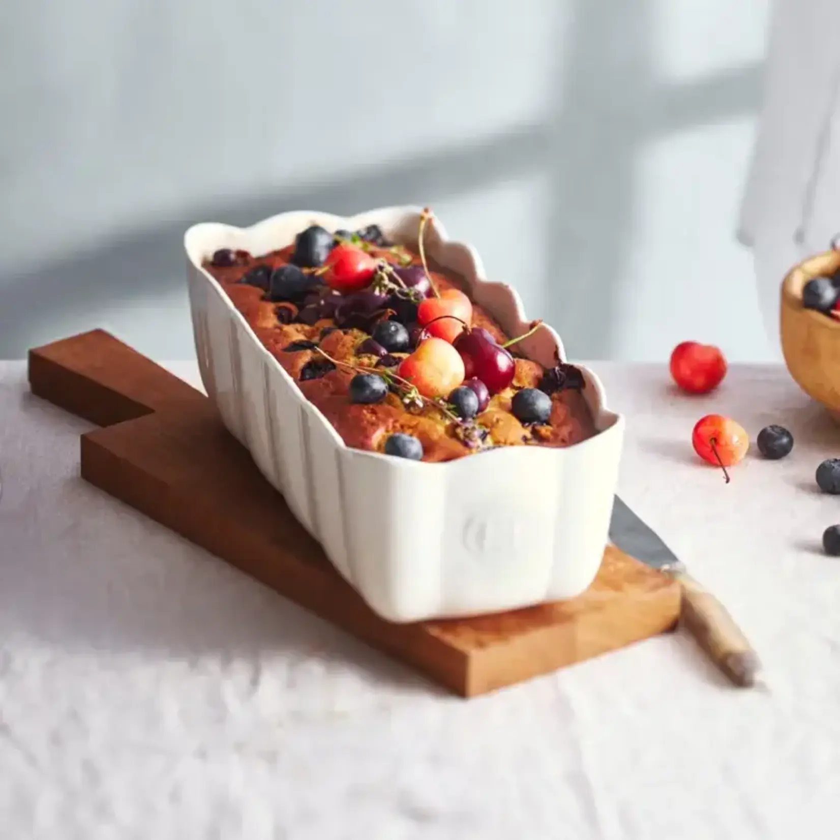 Emile Henry 285x130x90mm Cakevorm Emile Henry Cakevorm Madeleine Argile Emile Henry 026363