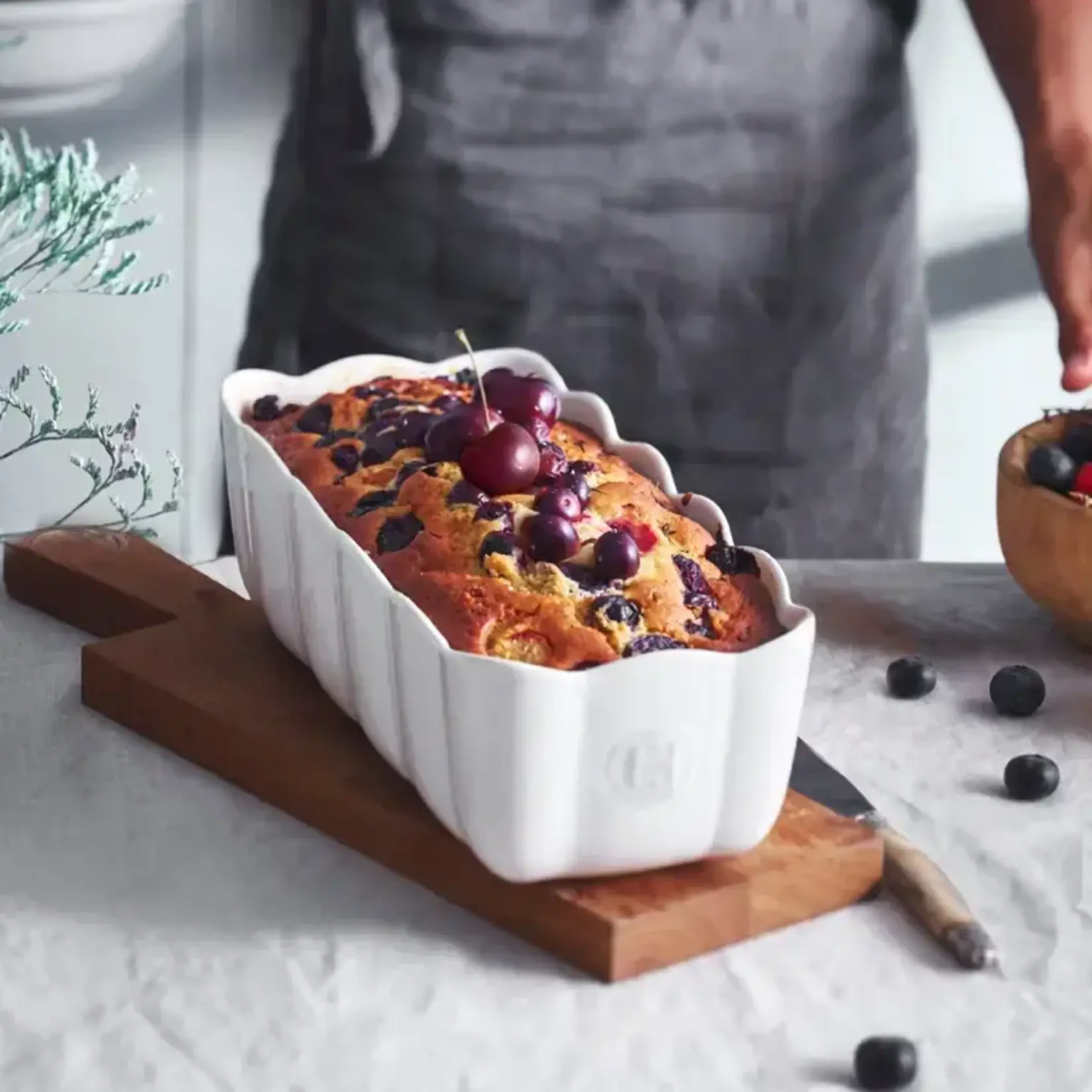 Emile Henry 285x130x90mm Cakevorm Emile Henry Cakevorm Madeleine Argile Emile Henry 026363