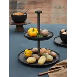 ASA Selection Asa Selection Coppa Kuro 235 mm Etagère mat zwart 2 laags Asa etagère 2-laags Asa 19670190