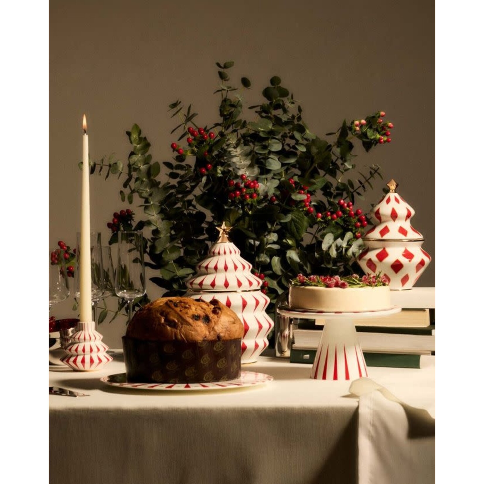 Alessi Alessi Delight 30 cm Panettone schaal taartplateau Delight 30 cm Alessi NZ06