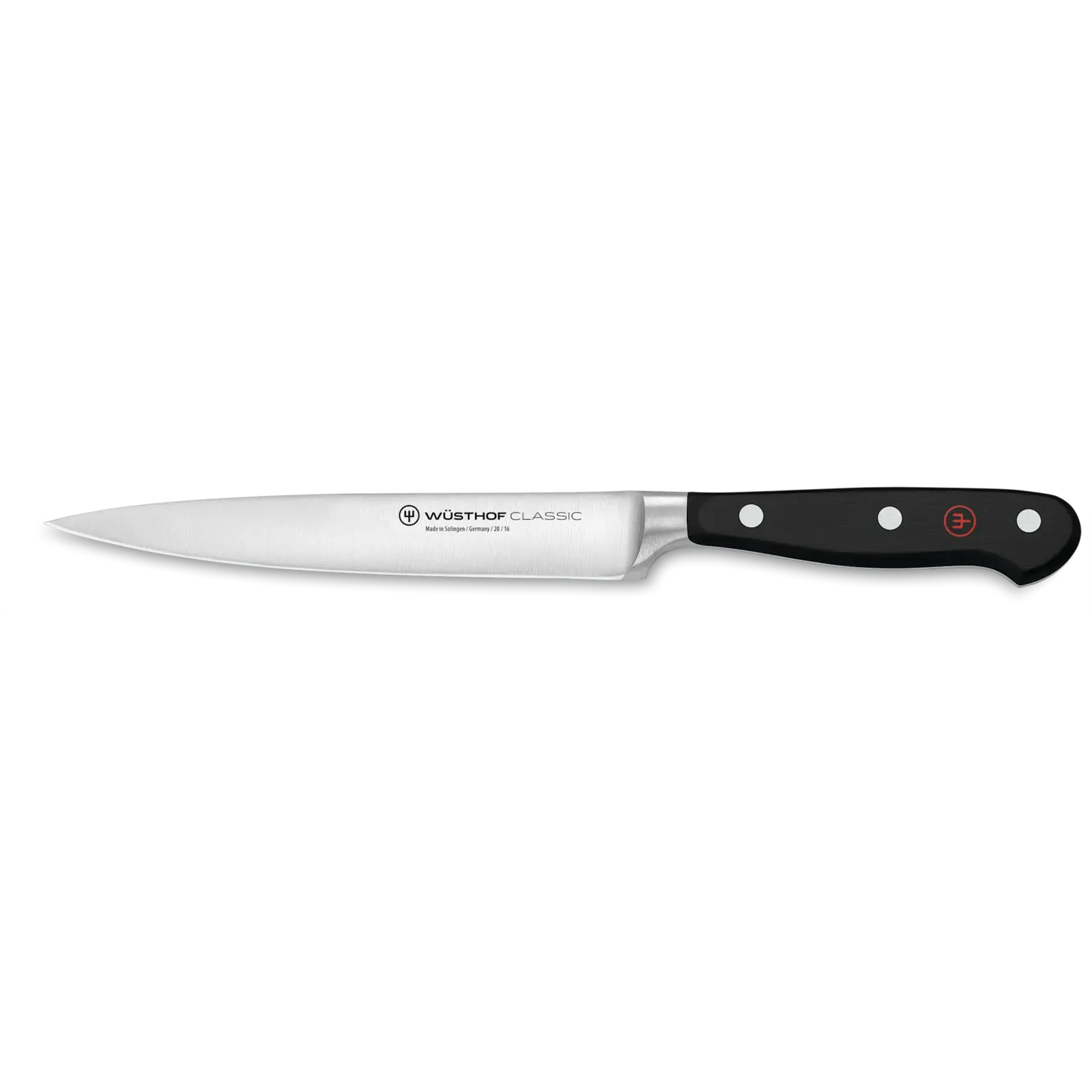 Wüsthof, messen uit Solingen 16 cm vlees mes Wusthof Classic vleesmes 16 cm Classic zwart Wusthof 1030100716