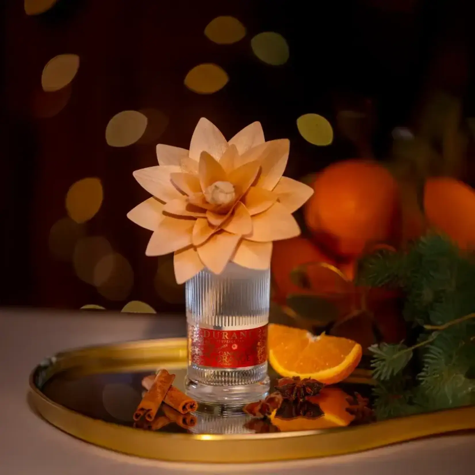 Durance Durance Geurbloem 95 ml Orange Cinnamon Winter collectie geurbloem Durance 075044