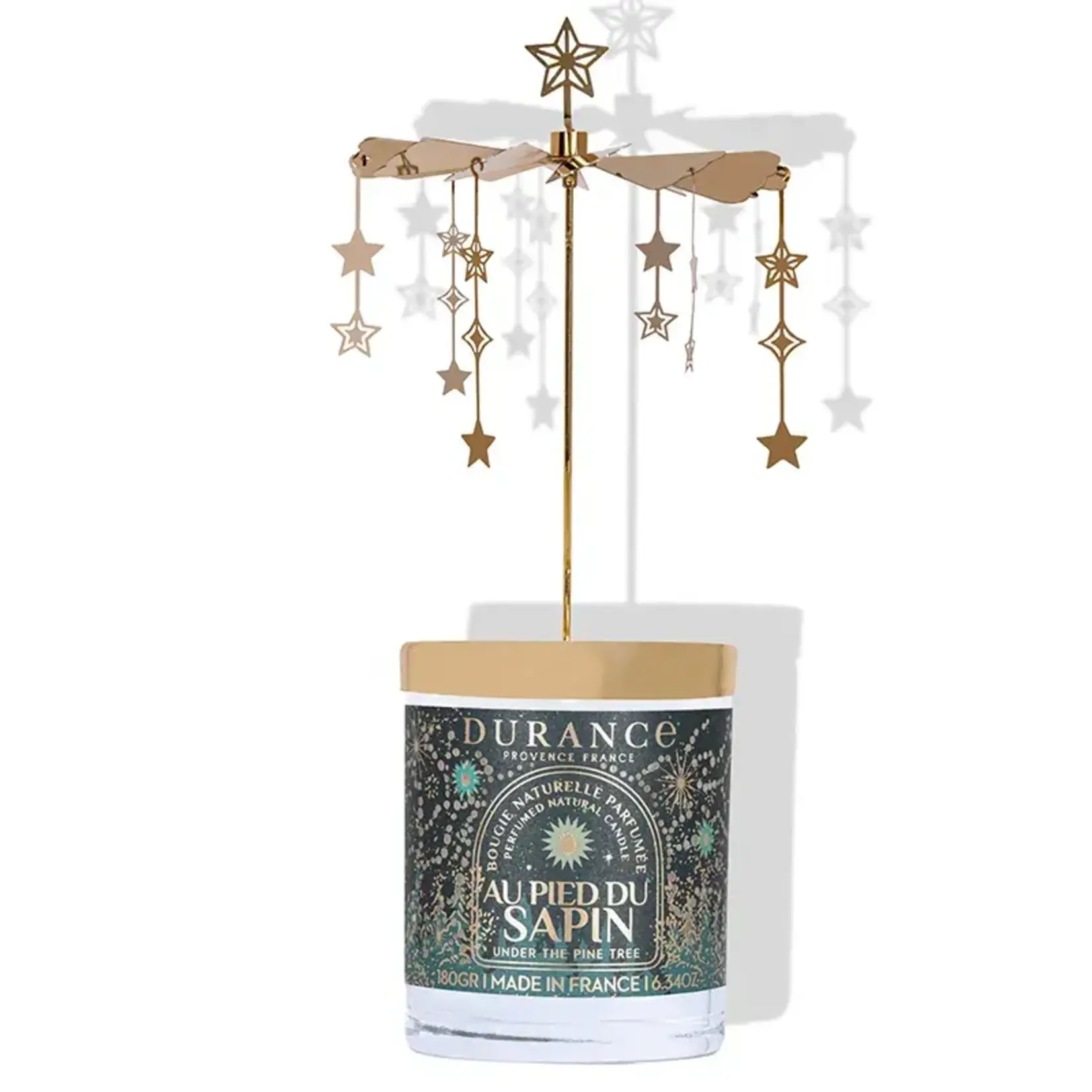 Durance Durance Geurkaars met carrousel under the pine tree geurkaars Durance 070478