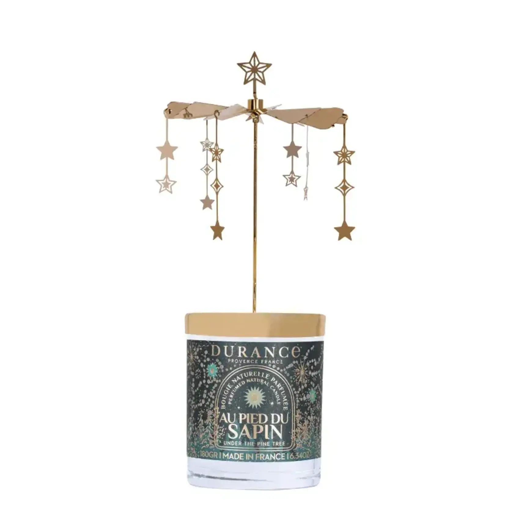 Durance Durance Geurkaars met carrousel under the pine tree geurkaars Durance 070478