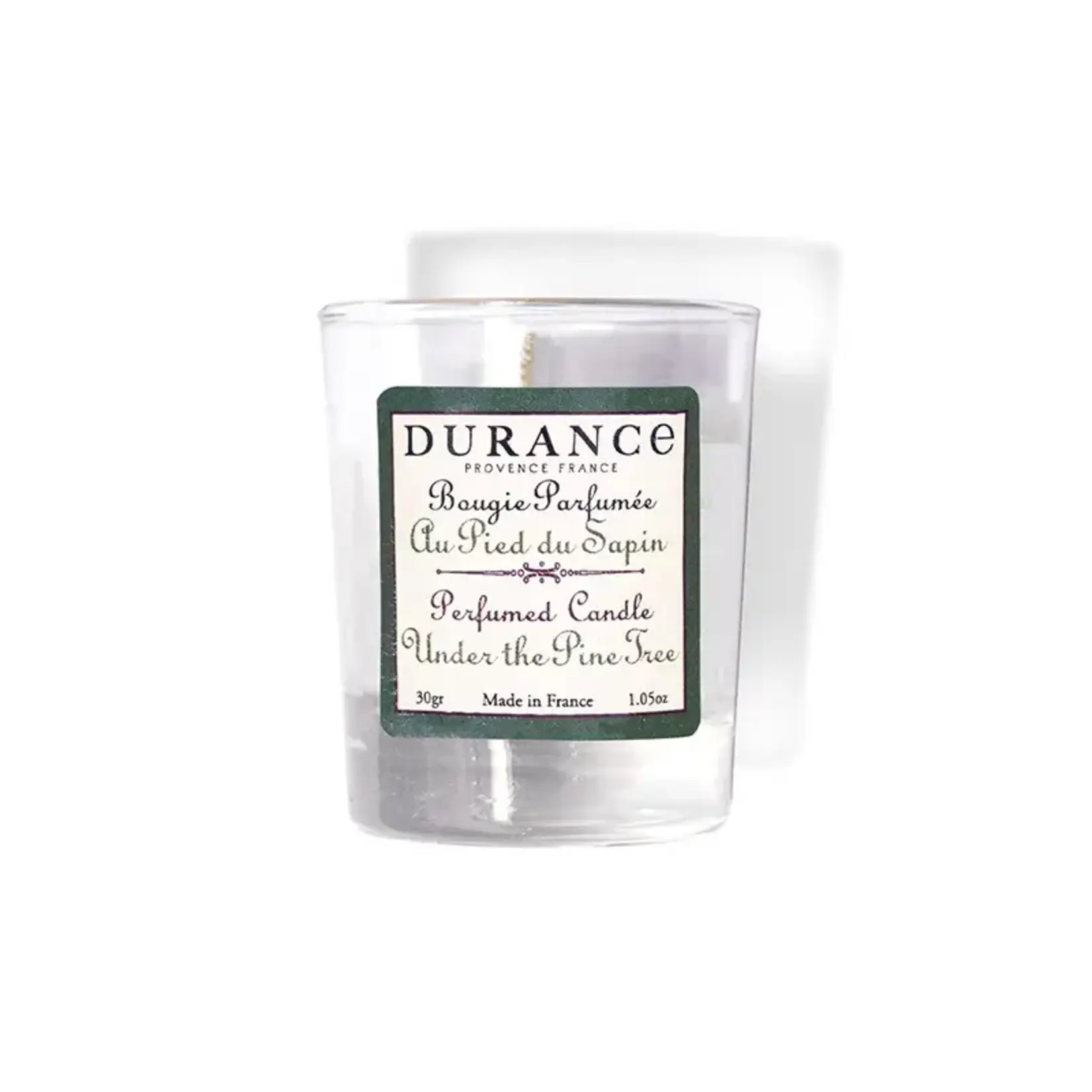 Durance Durance Geurkaarsje 30 gram under the pine tree geurkaarsje Durance 077343