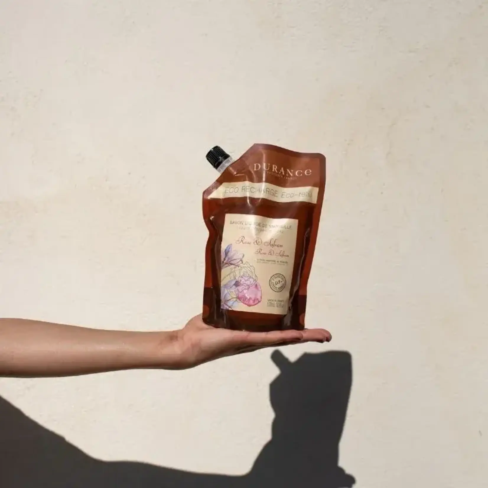 Durance Durance Rose & Saffron navulling 500 ml vloeibare zeep Durance 241312
