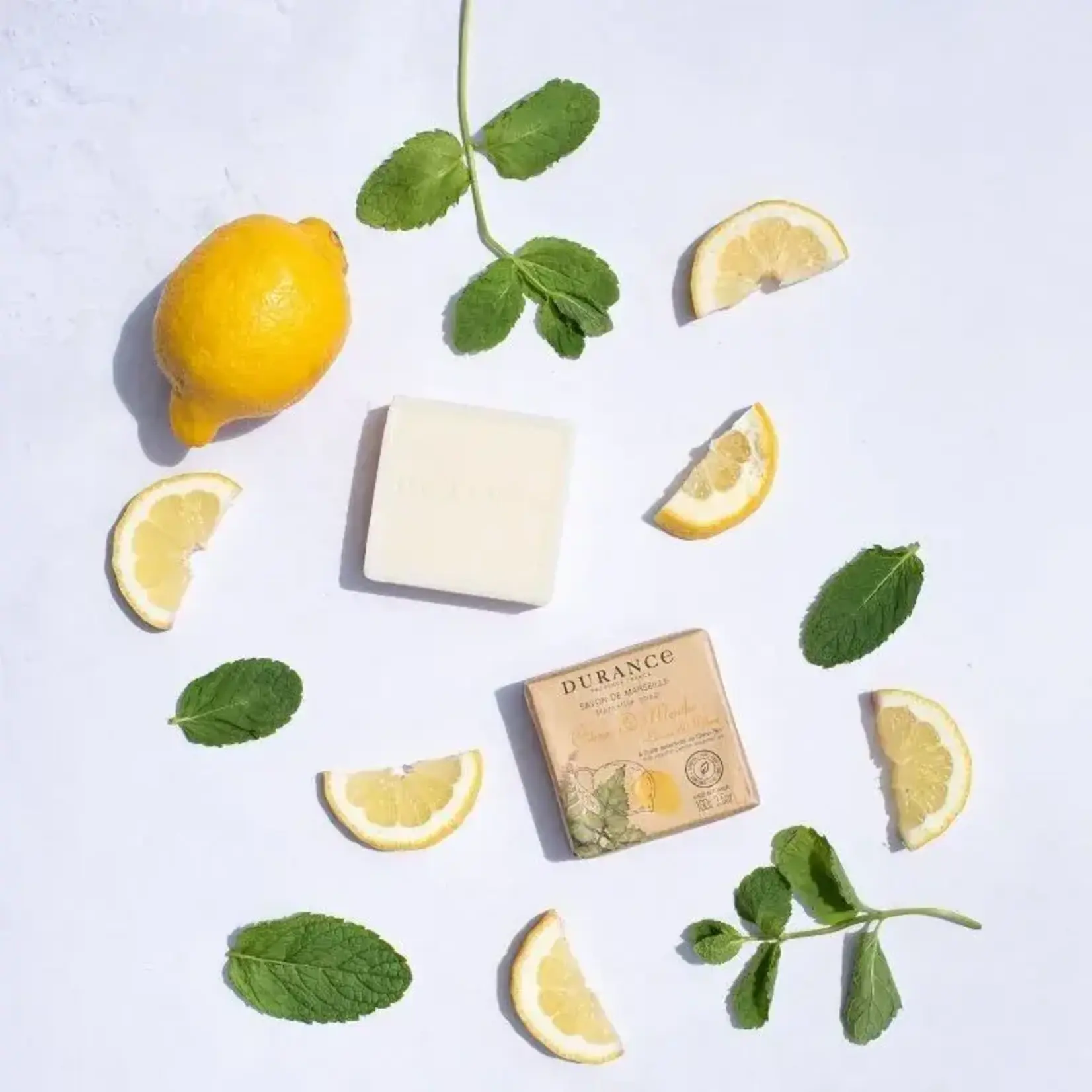 Durance Durance stuk zeep Lemon & Mint Savon de Marseille zeep Durance 241520