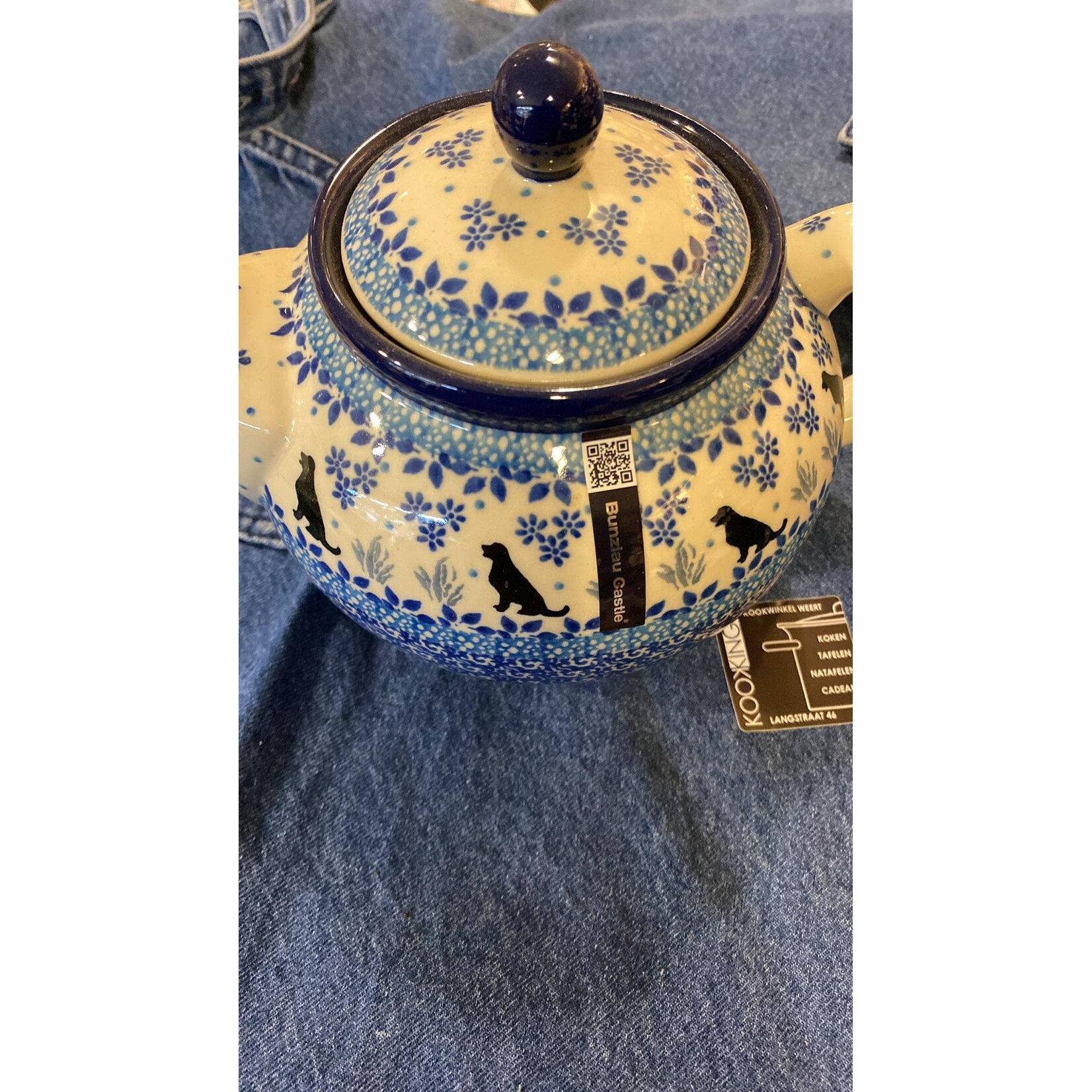 Bunzlau Castle Bunzlau Castle theepot 1300 ml Bunzlau Castle Teapot Puppy Bunzlau Castle 1060-2856