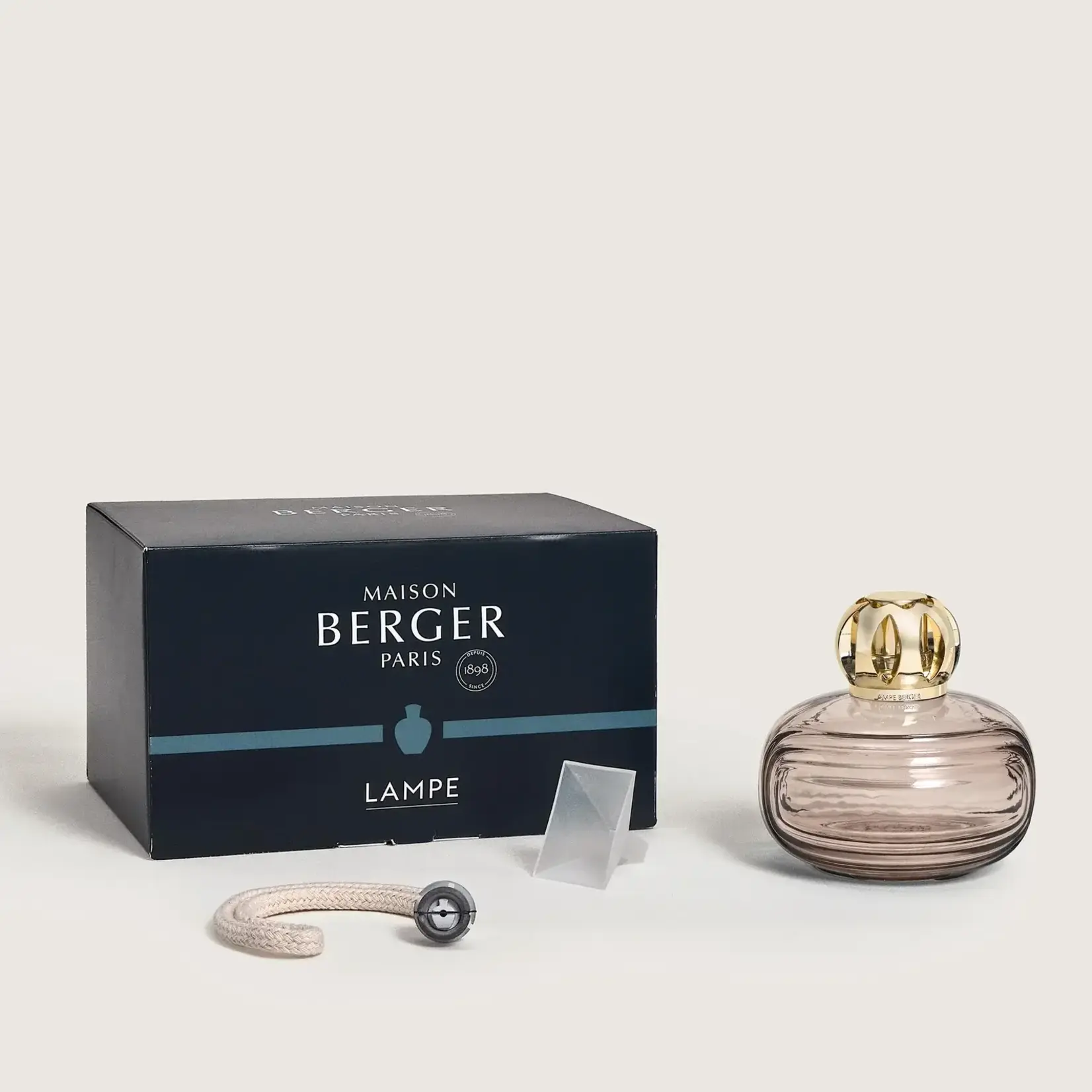 Maison Berger Paris 1898 Maison Berger Lampe brander met lont Enigma Marron Bruin Maison Berger 4881