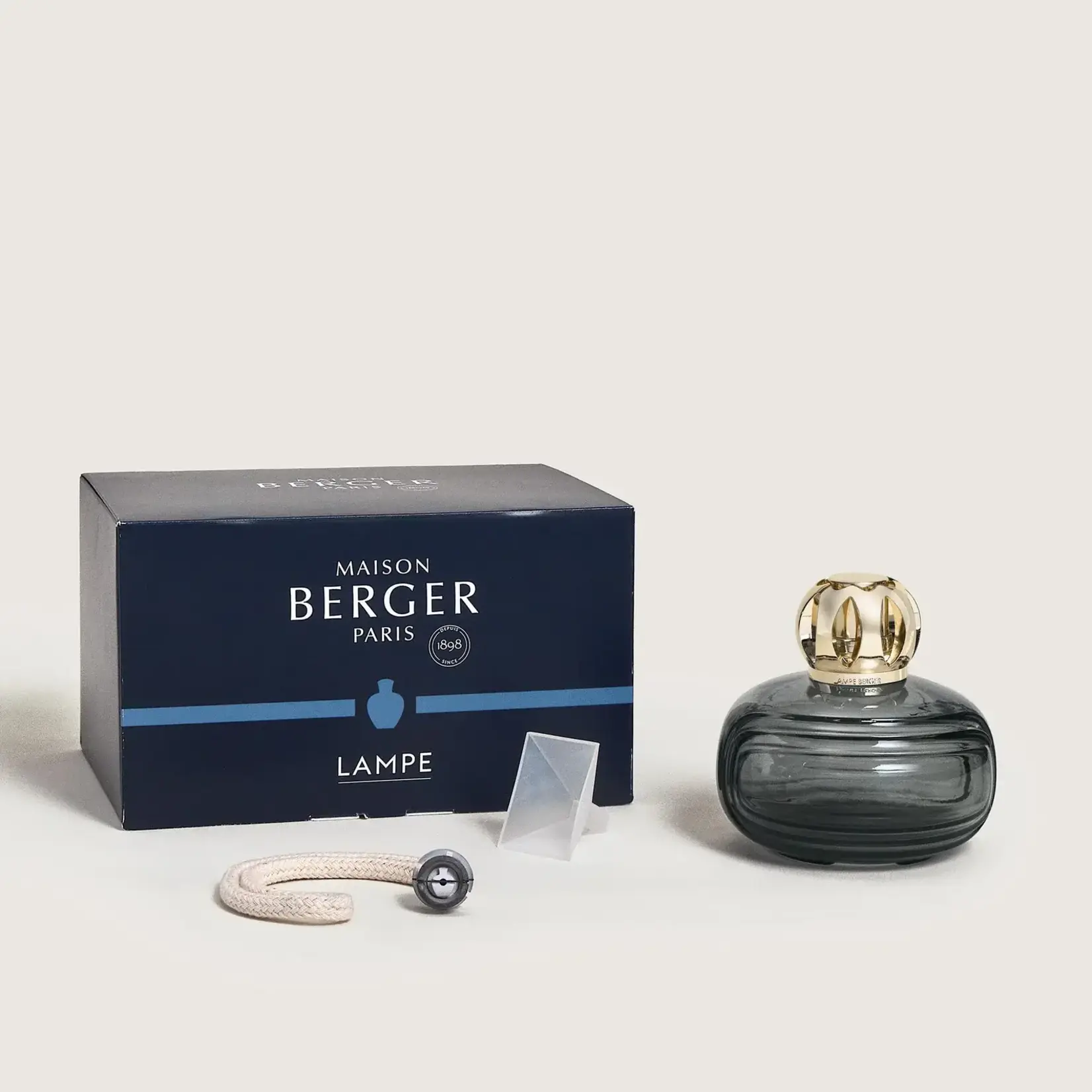 Maison Berger Paris 1898 Maison Berger Lampe brander met lont Enigma Gris Mousse Grijs Maison Berger 4882