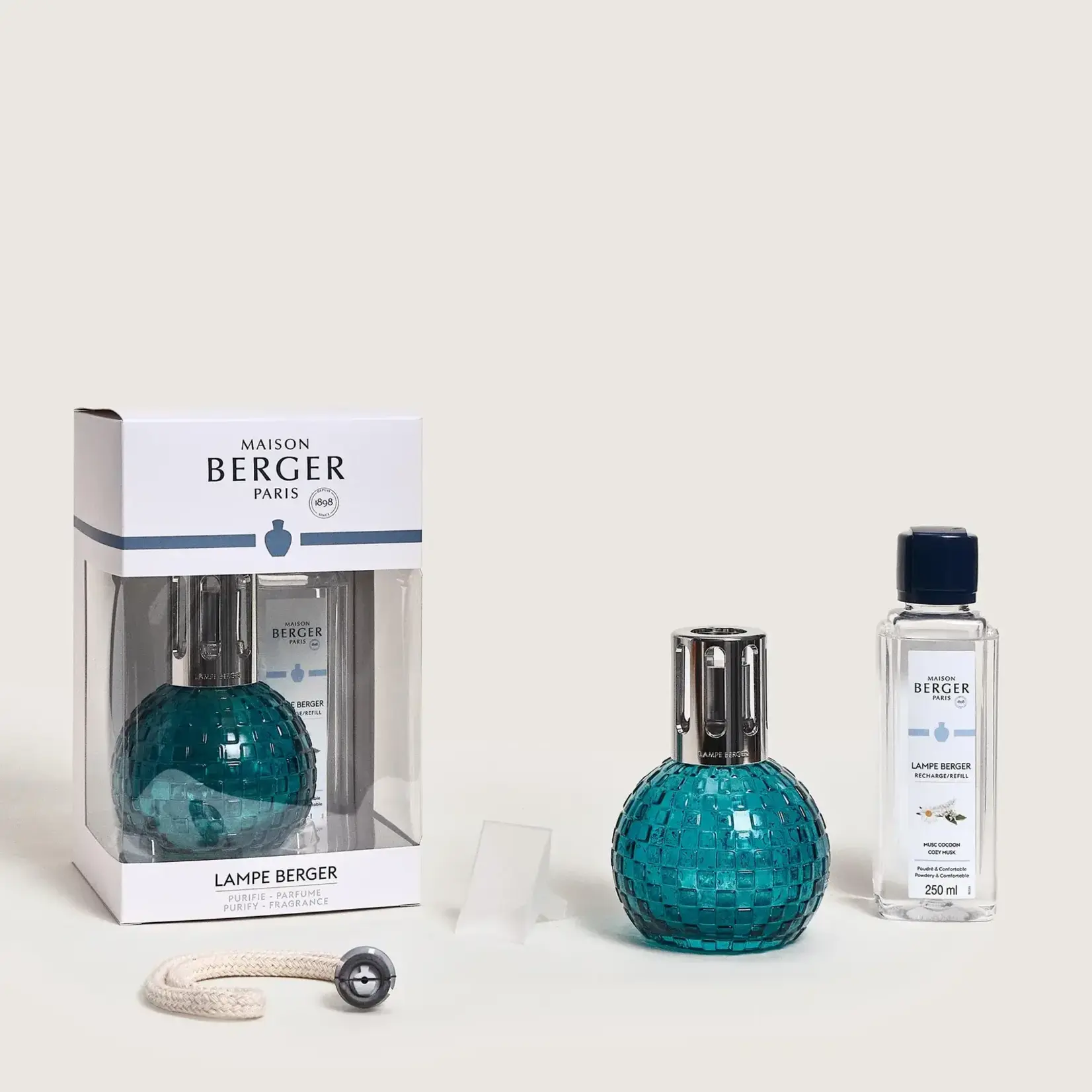 Maison Berger Paris 1898 Maison Berger Lampe brander met lont Disco Verte groen Maison Berger 4883