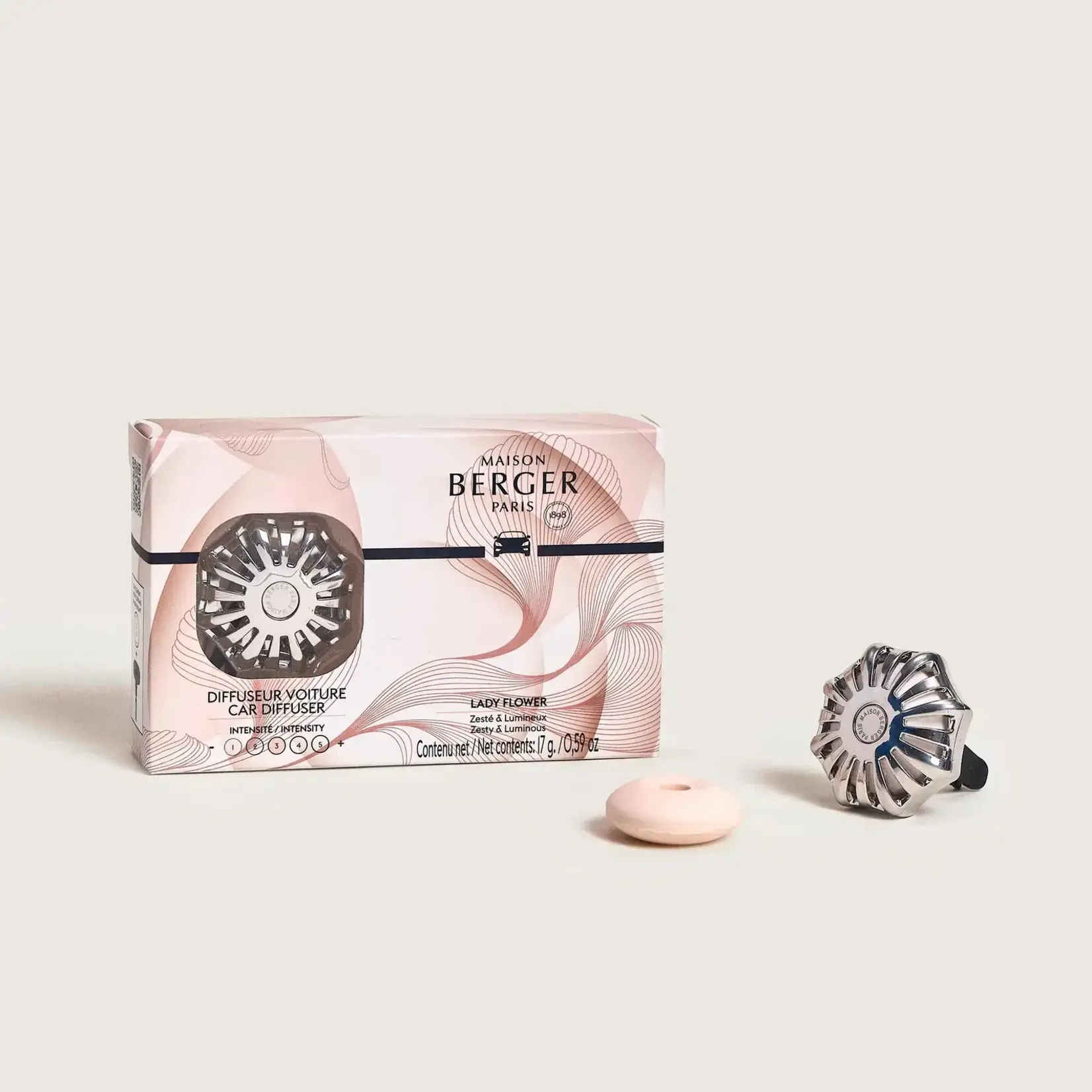 Maison Berger Paris 1898 Maison Berger Auto parfumverspeider Corali auto Diffuser Voiture Maison Berger 7874