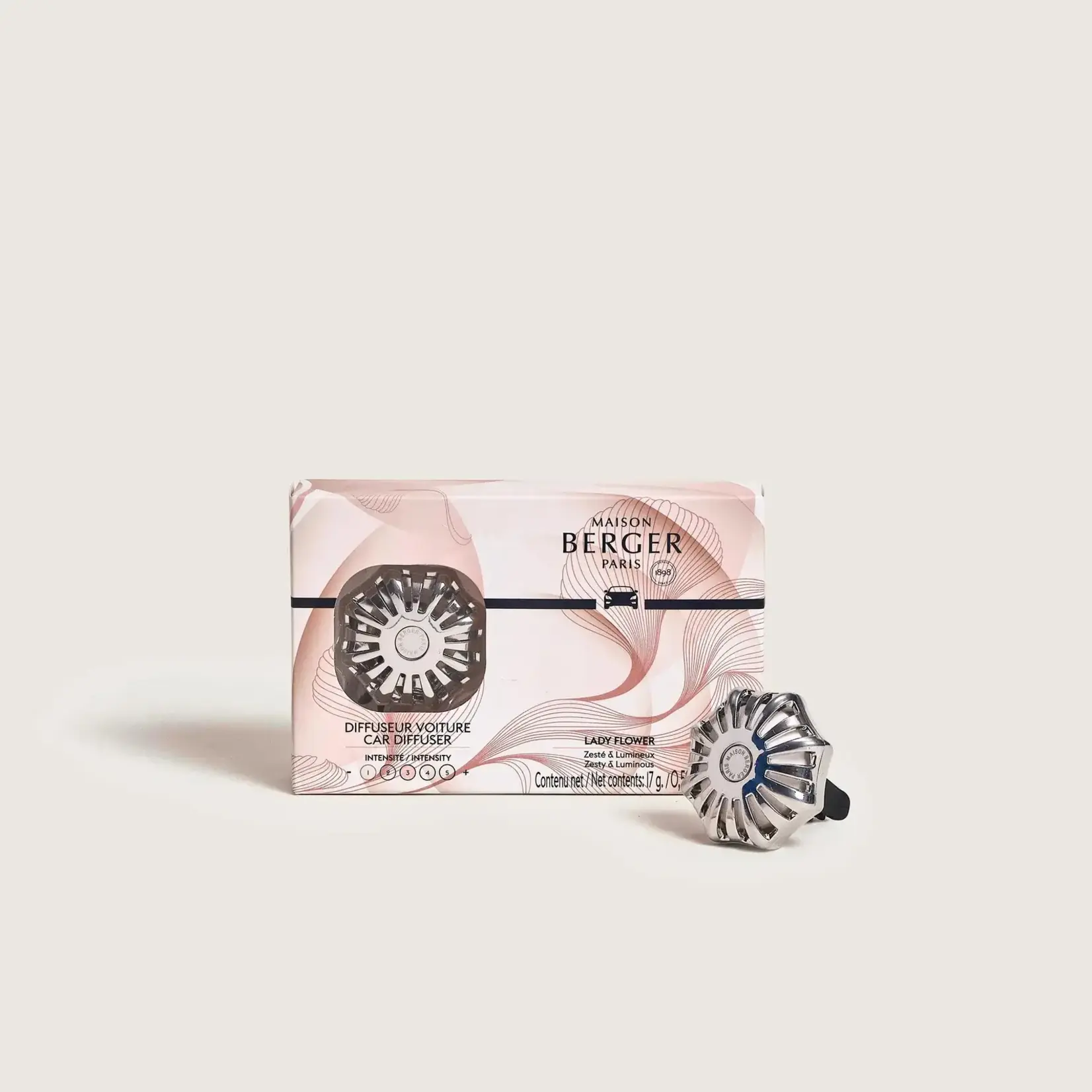 Maison Berger Paris 1898 Maison Berger Auto parfumverspeider Corali auto Diffuser Voiture Maison Berger 7874