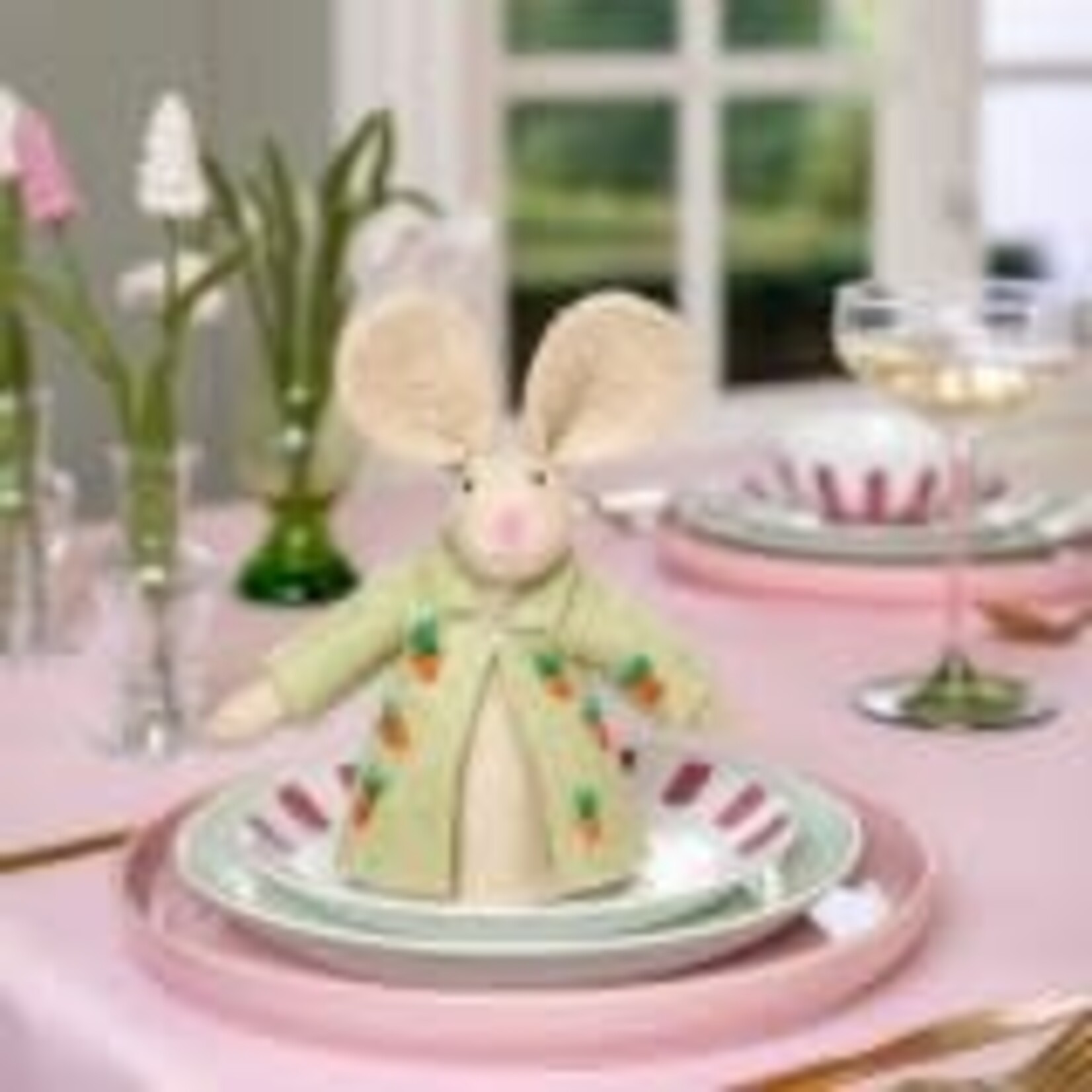 Fairmade Fairtrade voor Sjaal met Verhaal Sjaal met verhaal Funny Bunny Wortel Sjaal met verhaal 8720986911344