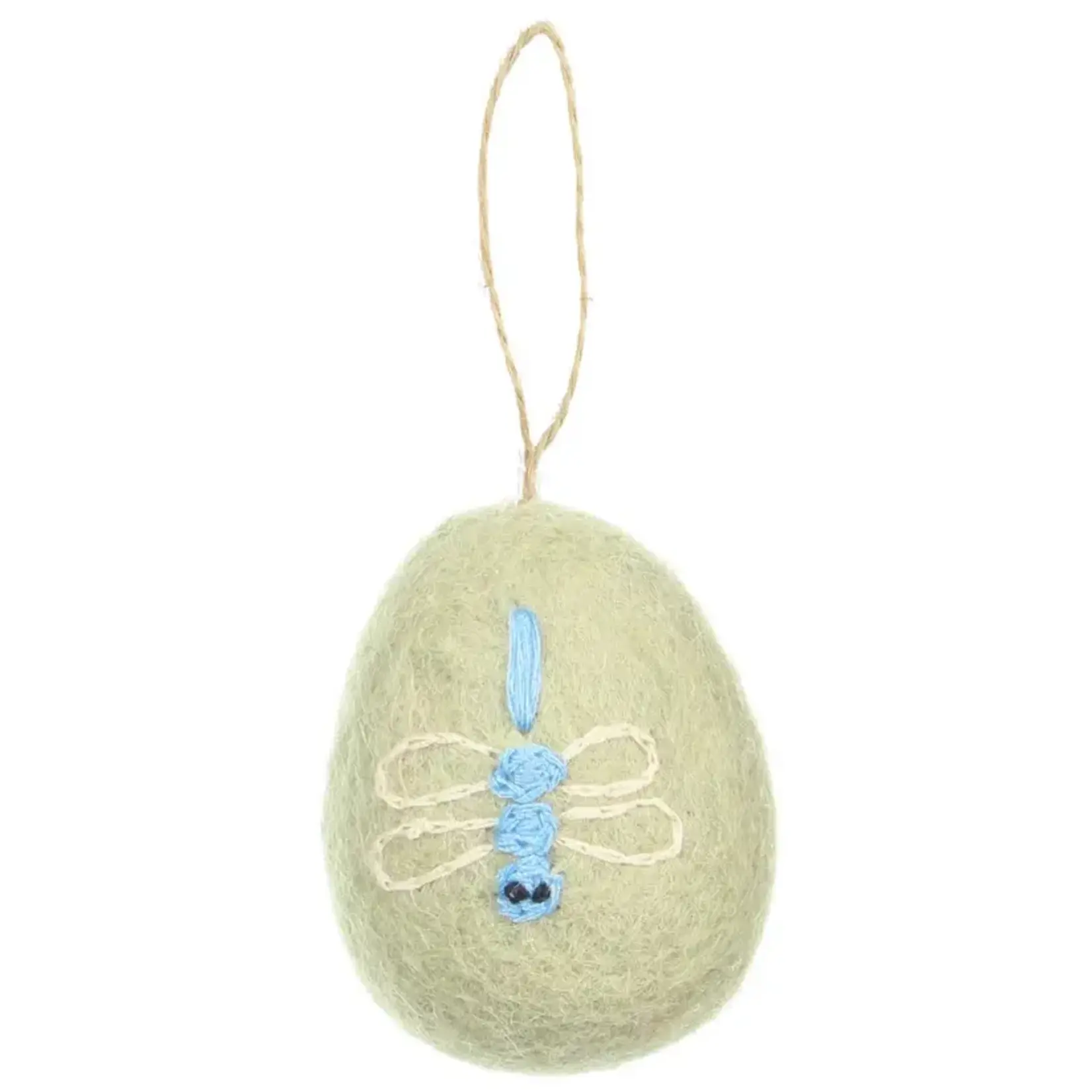 Fairmade Fairtrade voor Sjaal met Verhaal Sjaal met verhaal hanger ei funny bunny 1 van 6 Handmade Fairmade uit Nepal