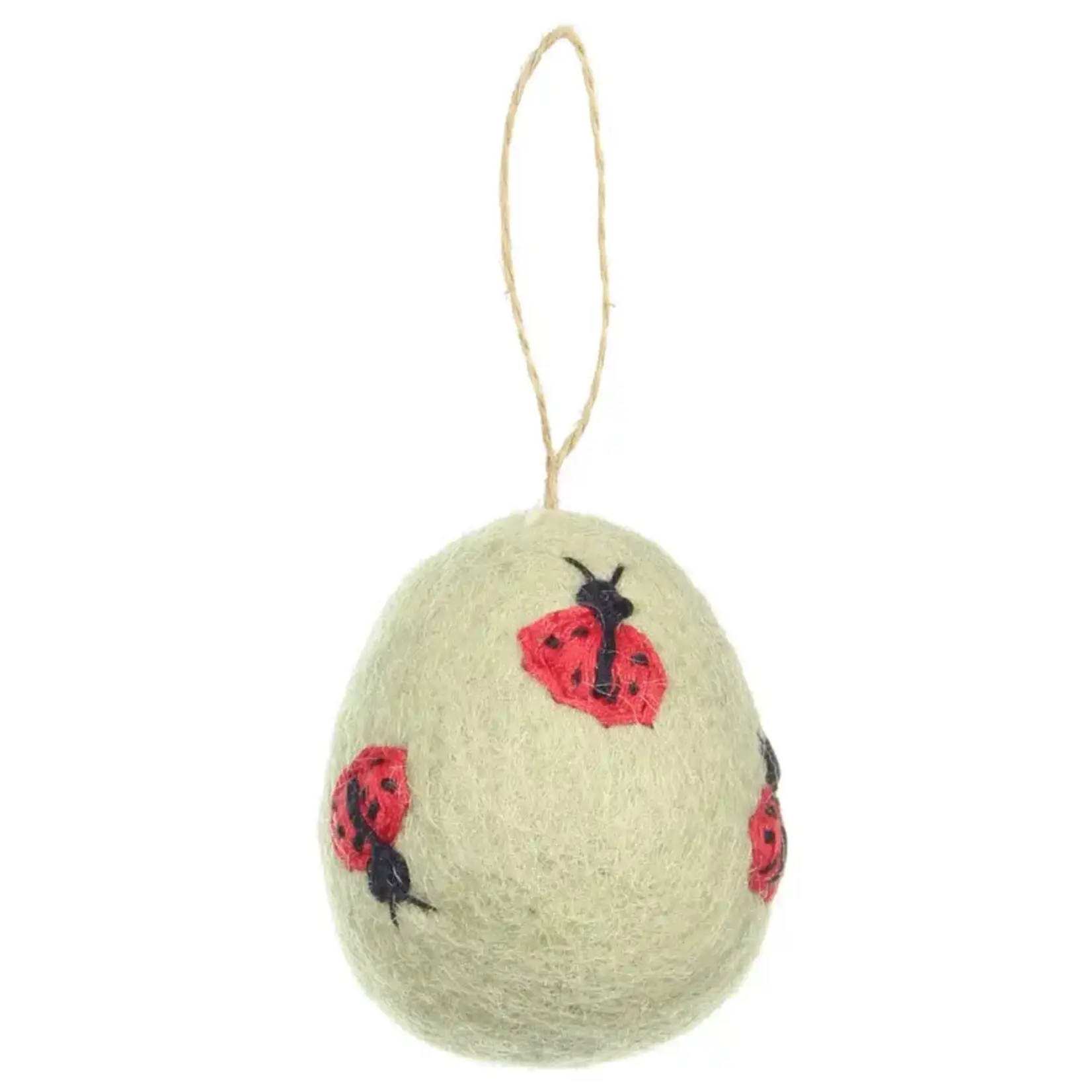 Fairmade Fairtrade voor Sjaal met Verhaal Sjaal met verhaal hanger ei funny bunny 1 van 6 Handmade Fairmade uit Nepal