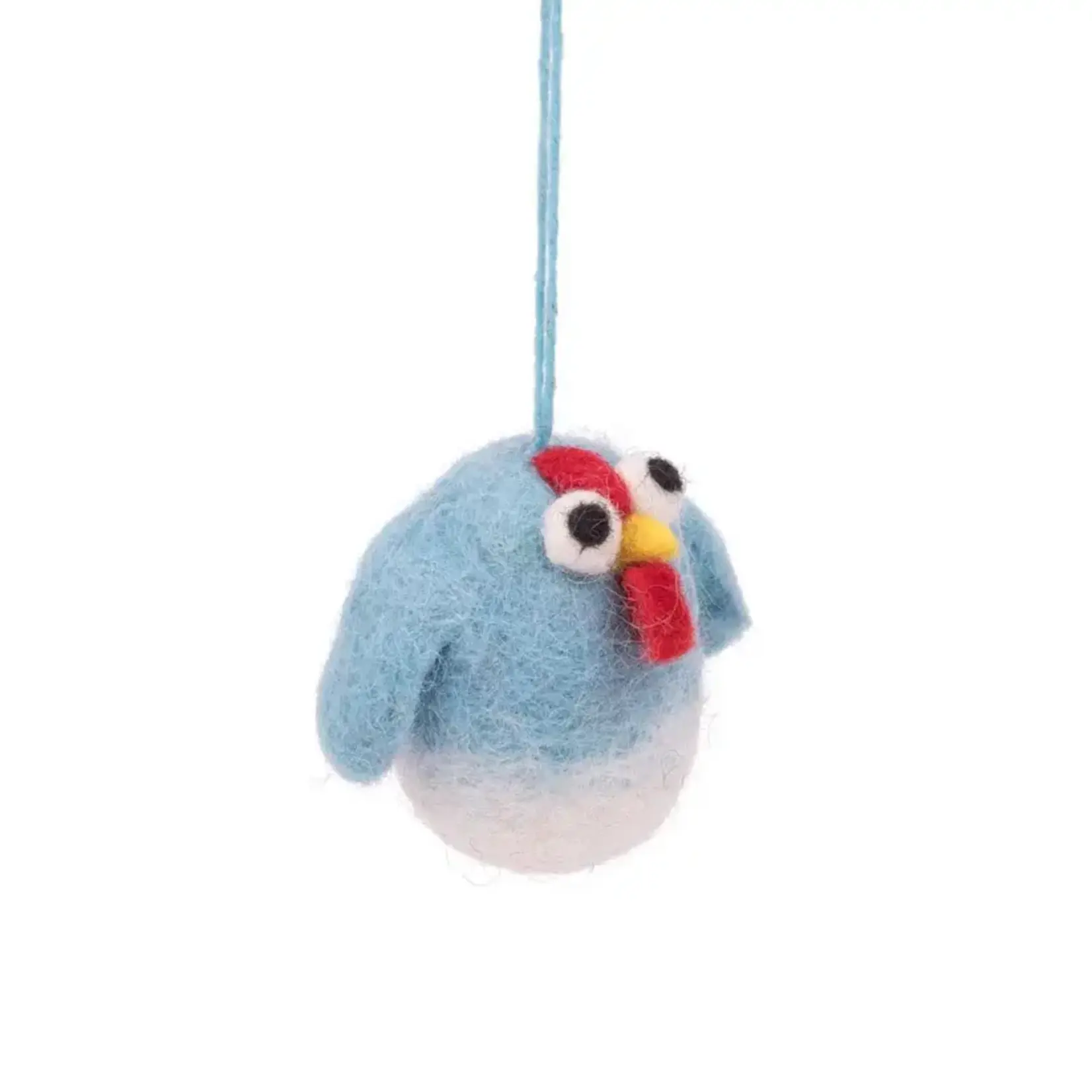 Fairmade Fairtrade voor Sjaal met Verhaal Sjaal met verhaal hanger gekke kip 1 van 6 Handmade Fairmade uit Nepal