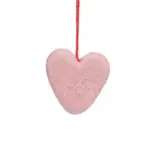 Sjaal met Verhaal Sjaal met verhaal hanger hart Love roze Handmade Fairmade uit Nepal