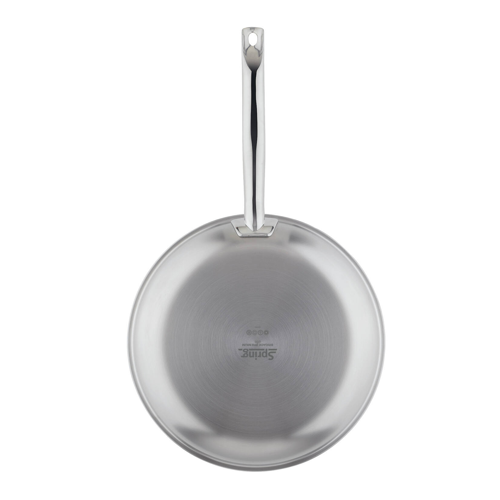 Spring 26 cm rvs koekenpan Spring Brigade Premium koekenpan rvs 26 cm Spring 0414856026
