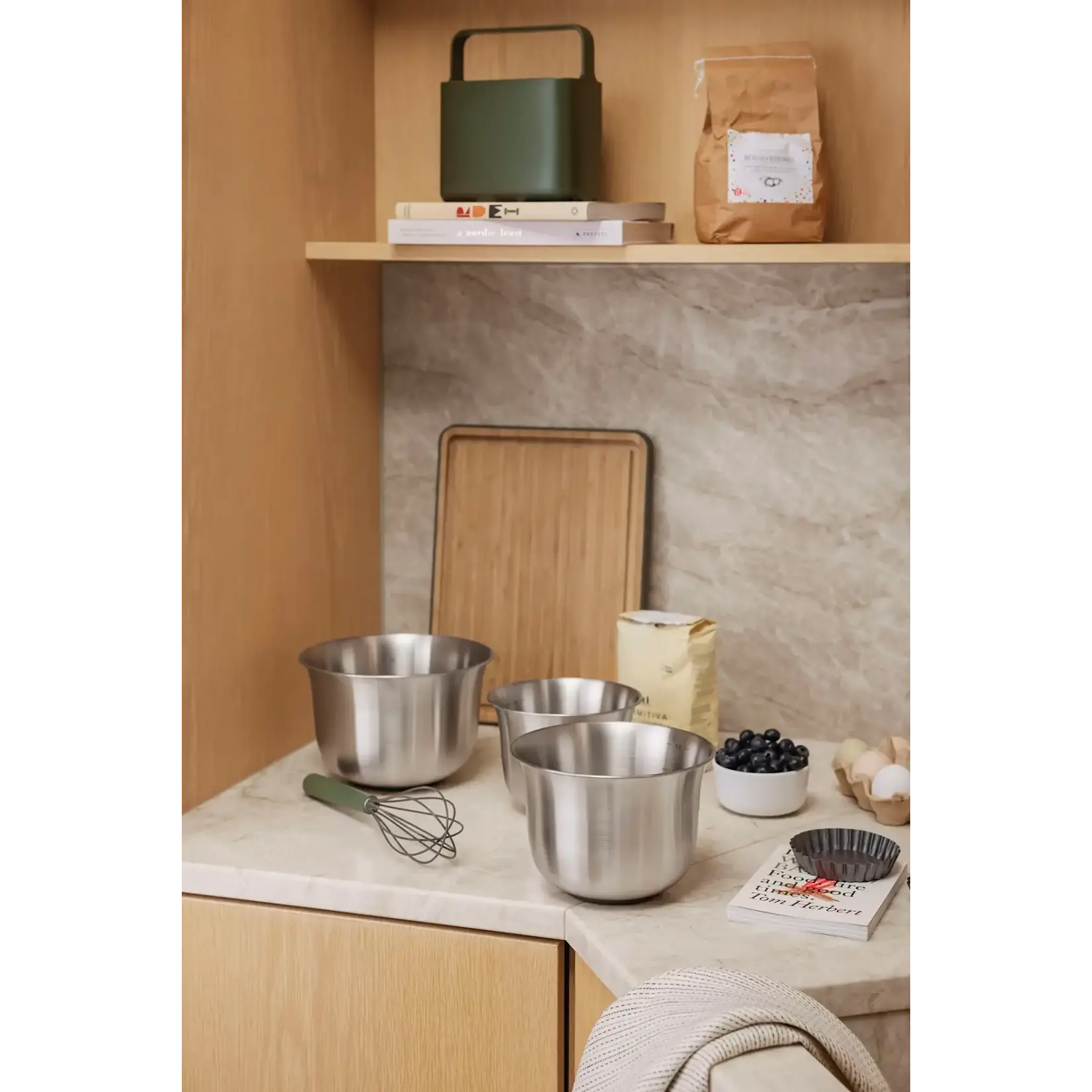 Eva Solo Eva Solo Green Tools mix kom 2300 ml beslag kom rvs Ø 18 cm Eva Solo 301523