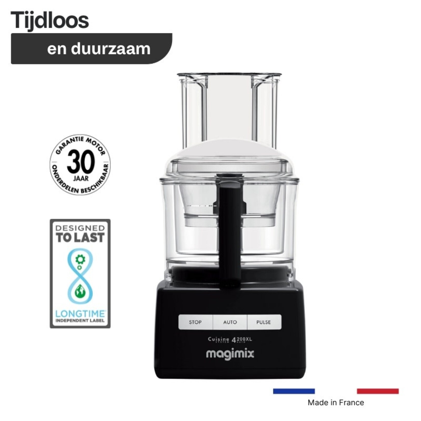 Magimix Magimix 4200 Zwart XL vulopening Magimix 4200XL MM18473NL