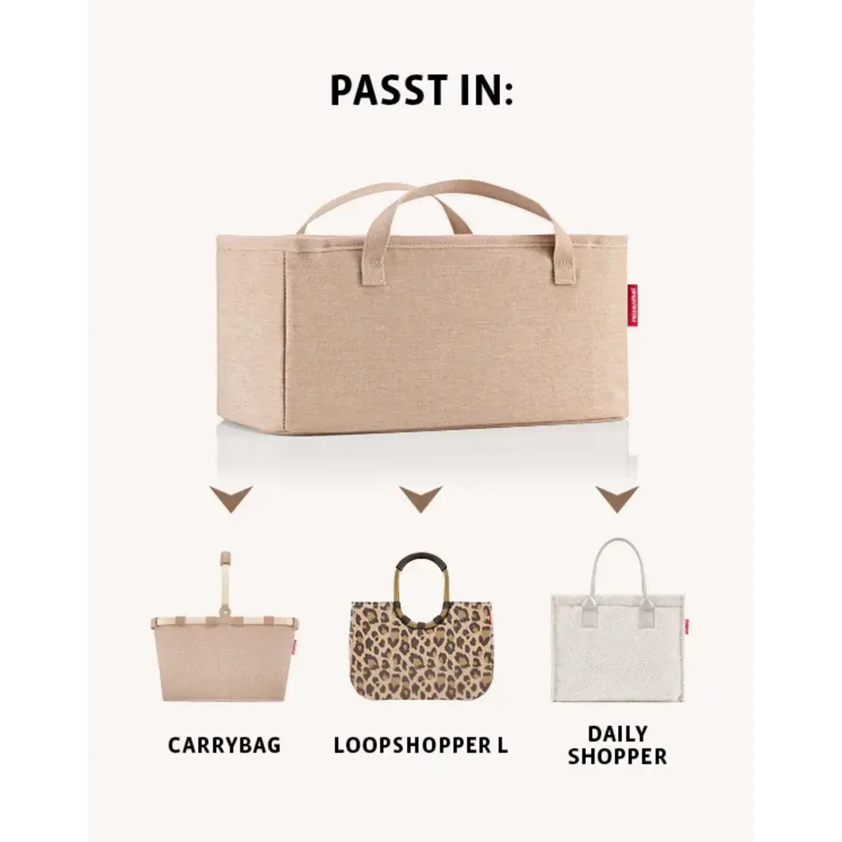 Reisenthel Black Organizer Reisenthel Organizer Black Reisenthel BX7003