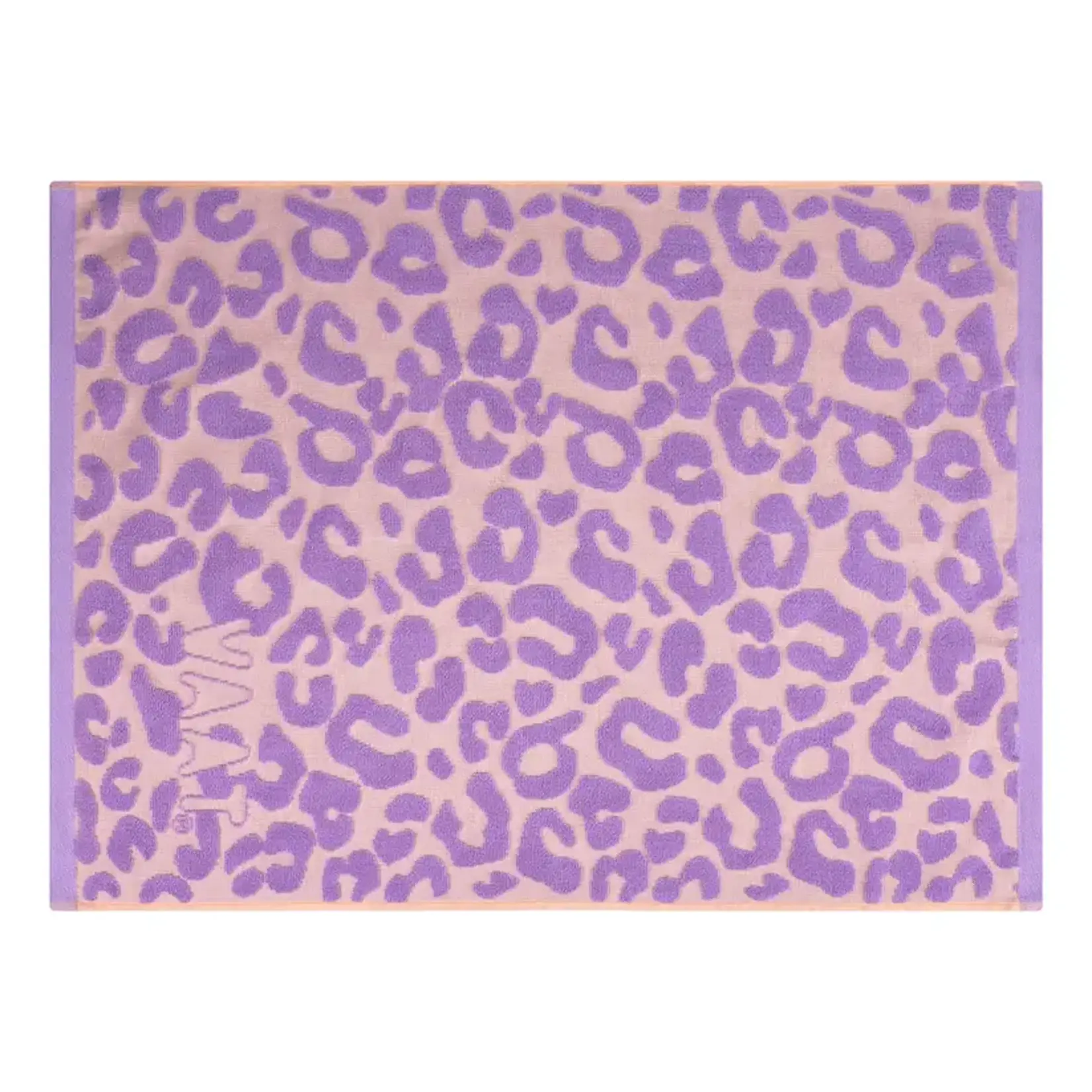 Vaat Amsterdam Kitchen Couture Vaat Gift set I love leopard Lilac Peach Theedoek en keukendoek Vaat GS0046