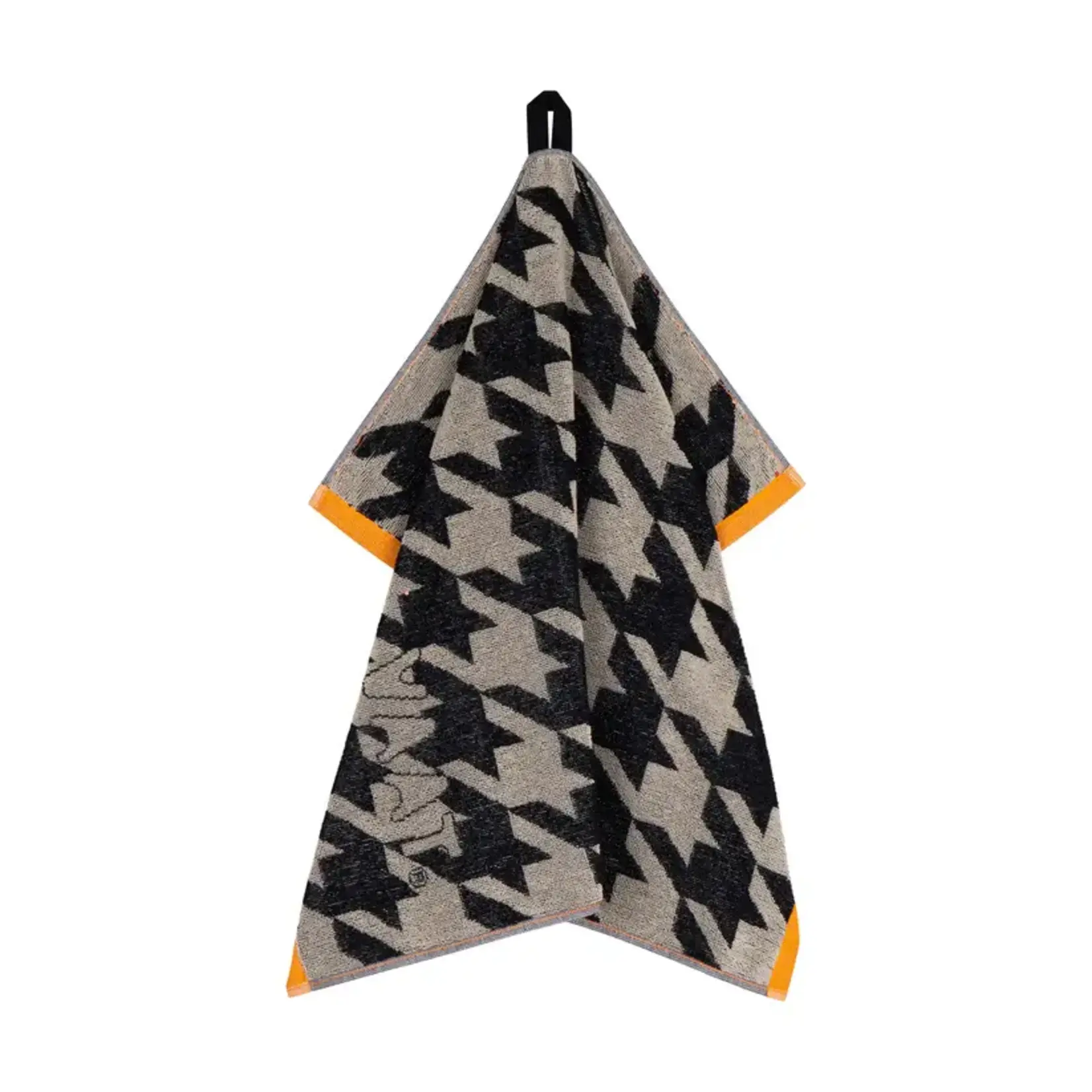 Vaat Amsterdam Kitchen Couture Vaat Gift set Pied de poule Black Sand Theedoek en keukendoek Vaat GS0001