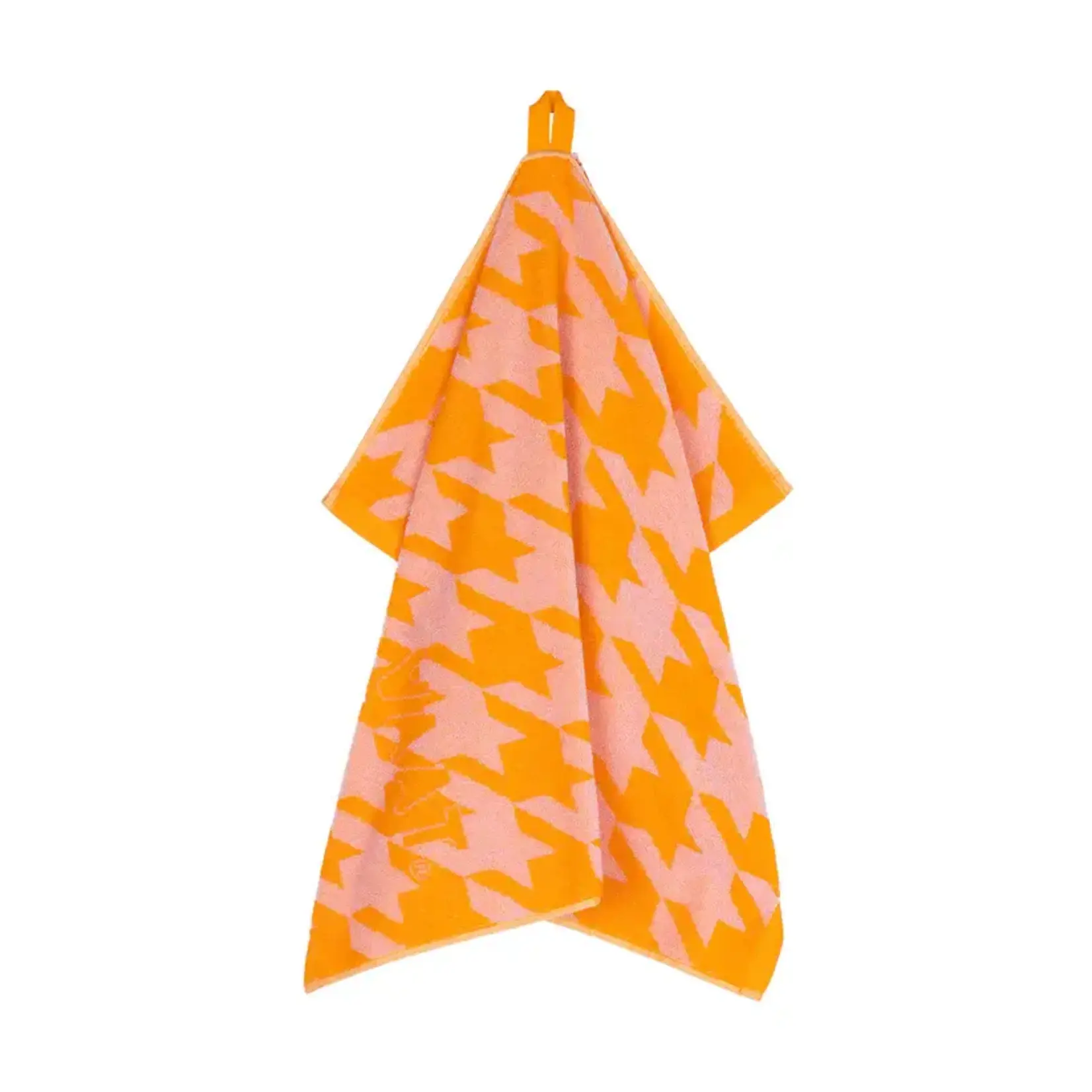 Vaat Amsterdam Kitchen Couture Vaat Gift set Pied de poule Orange Pink Theedoek en keukendoek Vaat GS0004