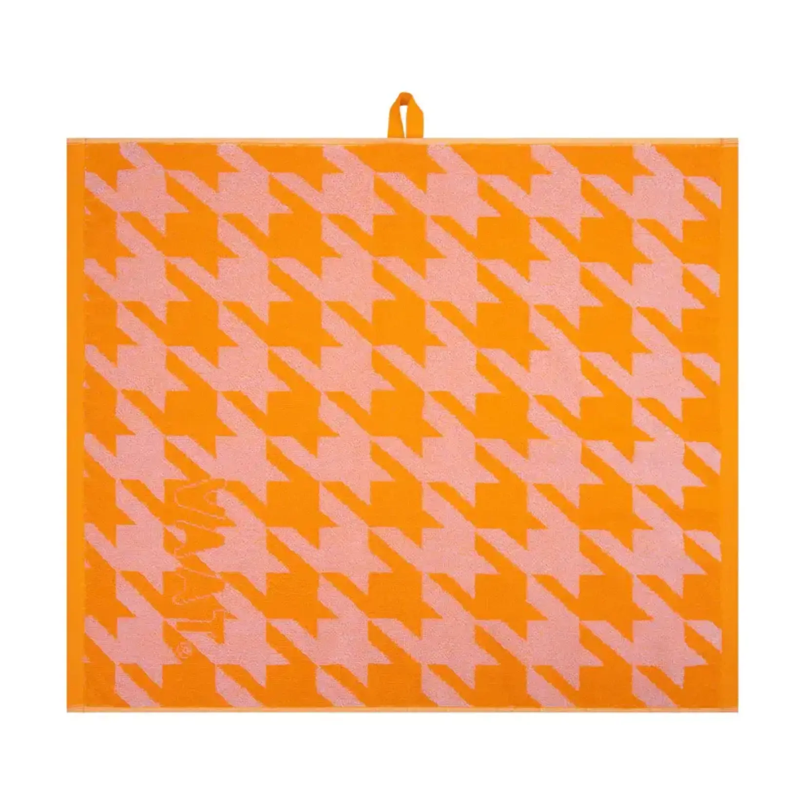 Vaat Amsterdam Kitchen Couture Vaat Gift set Pied de poule Orange Pink Theedoek en keukendoek Vaat GS0004