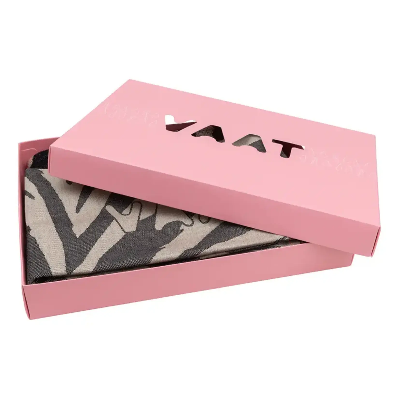 Vaat Amsterdam Kitchen Couture Vaat Gift set I love Zebra black sand Theedoek en keukendoek Vaat GS0006