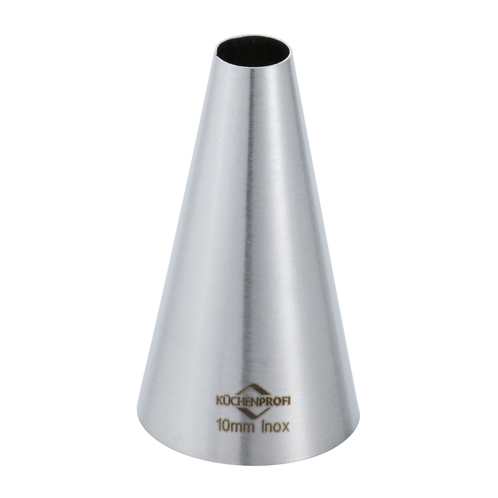 Kuchenprofi 10 mm rvs spuitmondje glad rond Kuchenprofi 0805472810