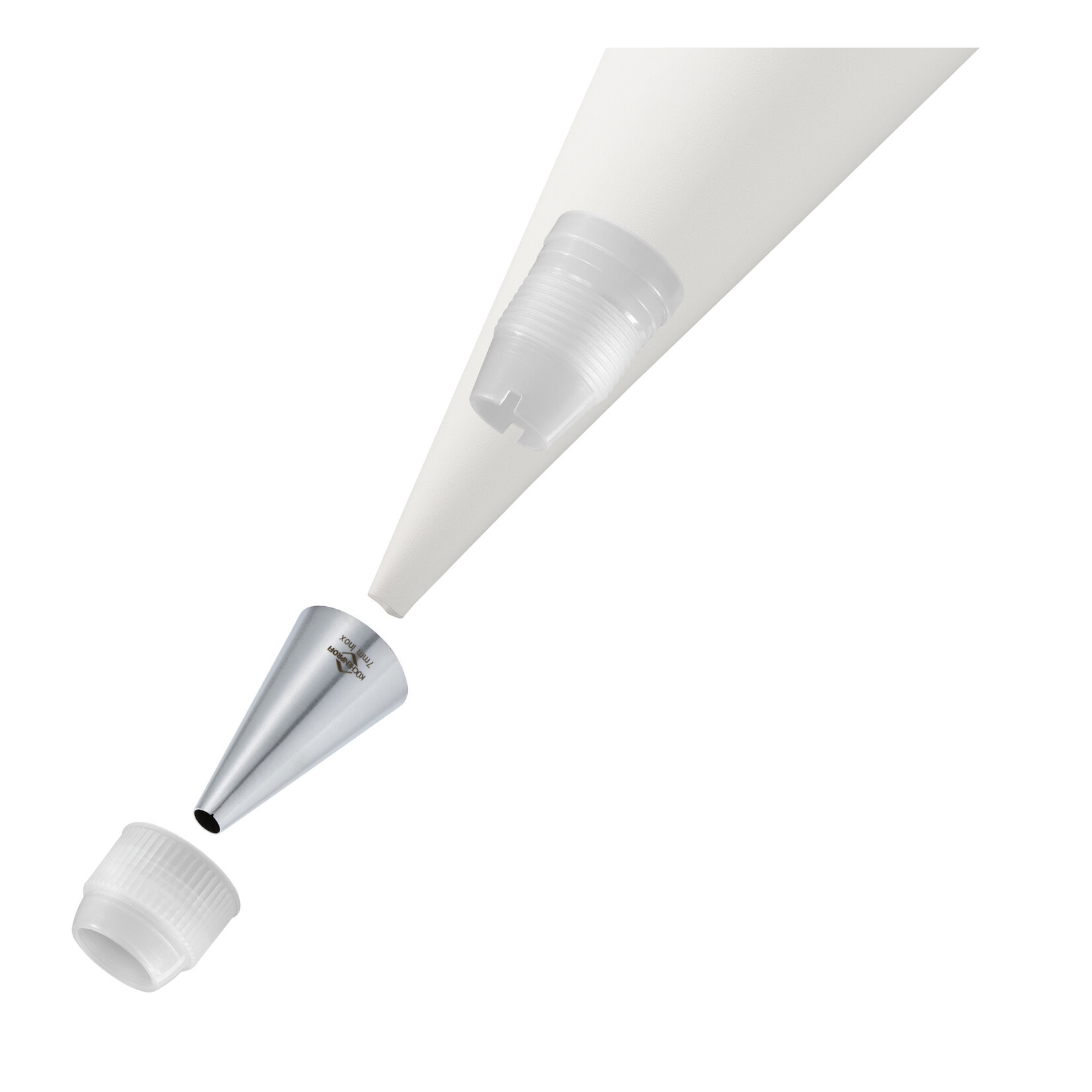 Kuchenprofi 7 mm rvs spuitmondje glad rond Kuchenprofi 0805472807