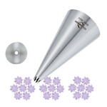 Kuchenprofi 4 mm rvs spuitmondje kartel ster Kuchenprofi 0805482804