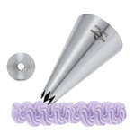 Kuchenprofi 7 mm rvs spuitmondje kartel ster Kuchenprofi 0805482807