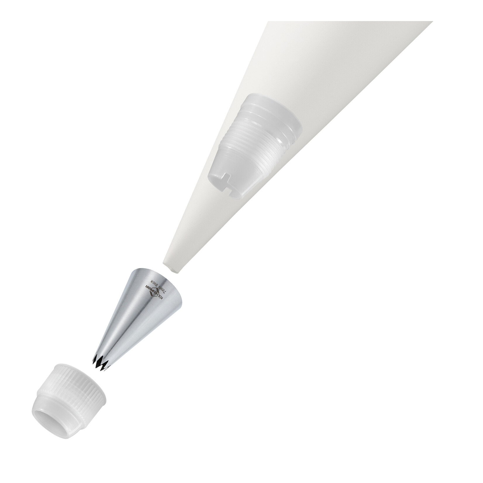 Kuchenprofi 7 mm rvs spuitmondje kartel ster Kuchenprofi 0805482807