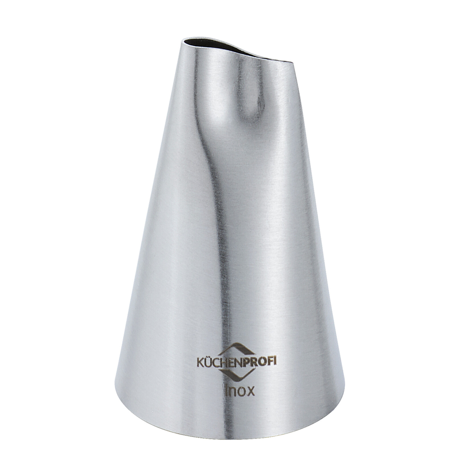 Kuchenprofi 14 mm rvs spuitmondje rozenblad gebogen Kuchenprofi 0805532814