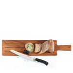 Zassenhaus Zassenhaus Acacia 60 x 13 cm 2 in 1 serveerplank of stokbroodplank Zassenhaus 055207