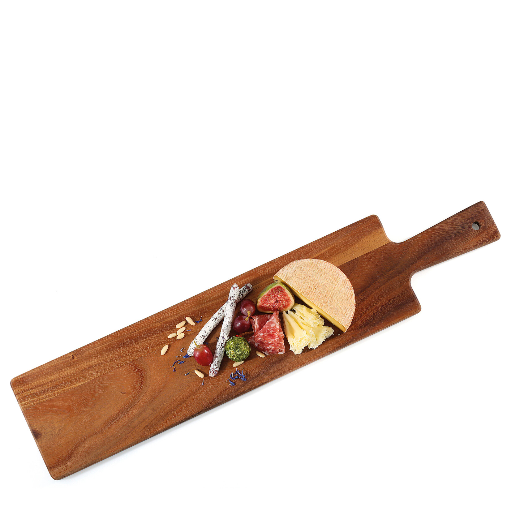 Zassenhaus Zassenhaus Acacia 60 x 13 cm 2 in 1 serveerplank of stokbroodplank Zassenhaus 055207