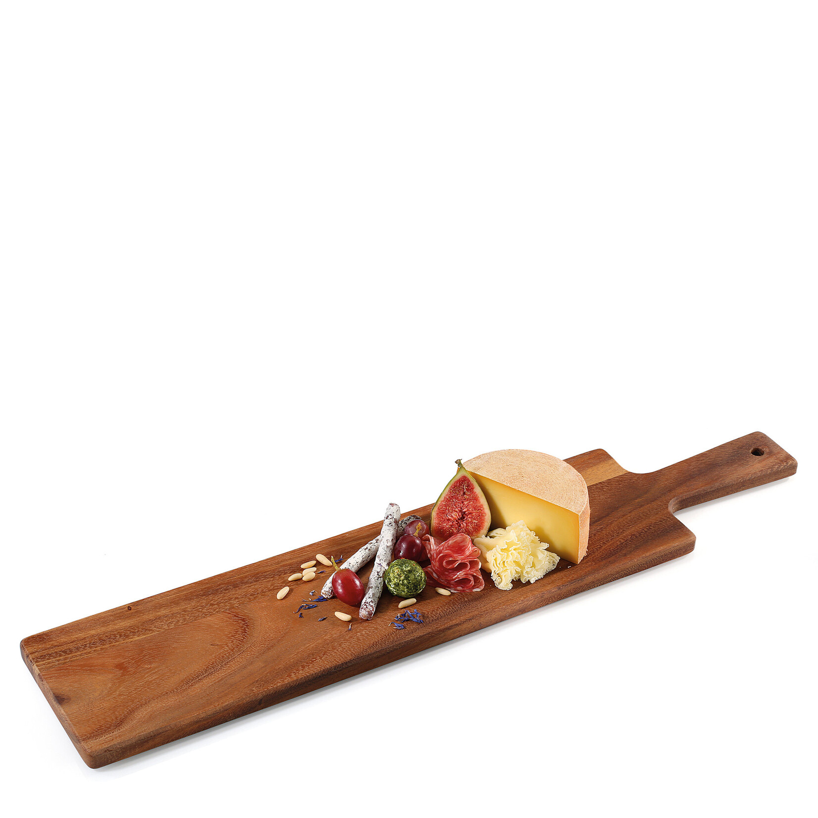 Zassenhaus Zassenhaus Acacia 60 x 13 cm 2 in 1 serveerplank of stokbroodplank Zassenhaus 055207