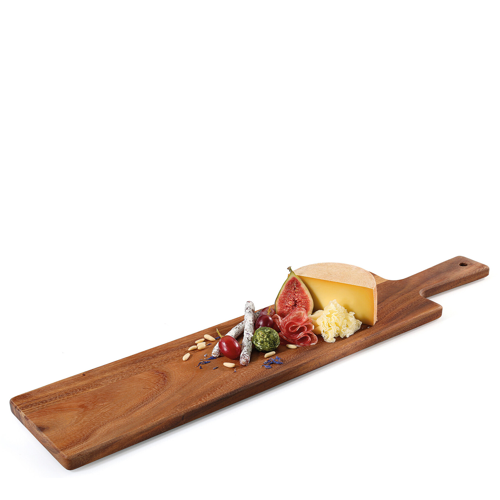 Zassenhaus Zassenhaus Acacia 60 x 13 cm 2 in 1 serveerplank of stokbroodplank Zassenhaus 055207