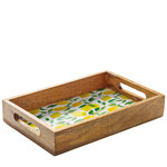 Zassenhaus Zassenhaus dienblad Lemon Mango hout 305 x 200 x 55 mm Zassenhaus 080346