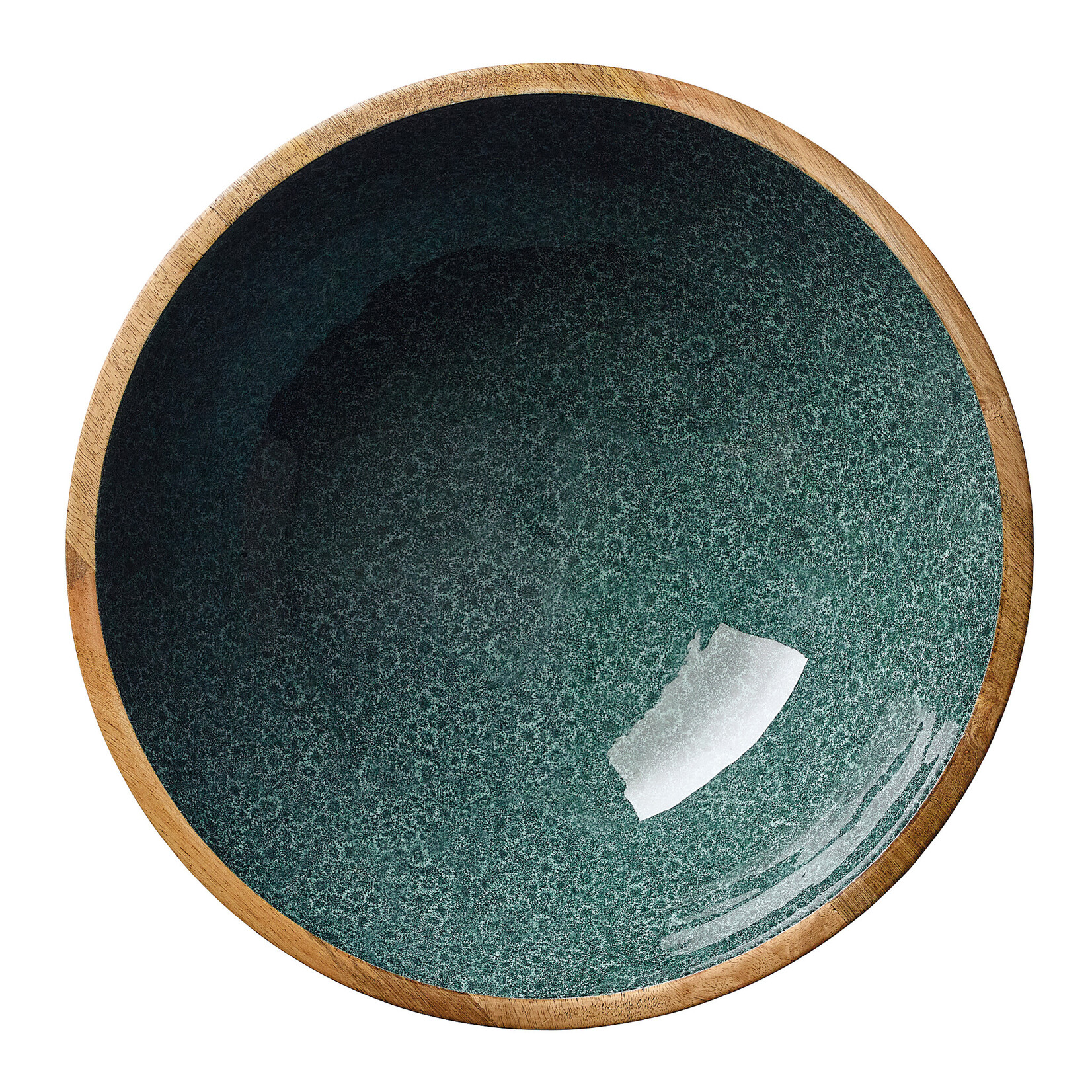 Zassenhaus Zassenhaus Schaal Mineral Coal Mango hout slaschaal 35 cm Zassenhaus 080520