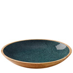 Zassenhaus Zassenhaus Schaal Mineral Coal Mango hout slaschaal laag 35 x 6 cm Zassenhaus 080537