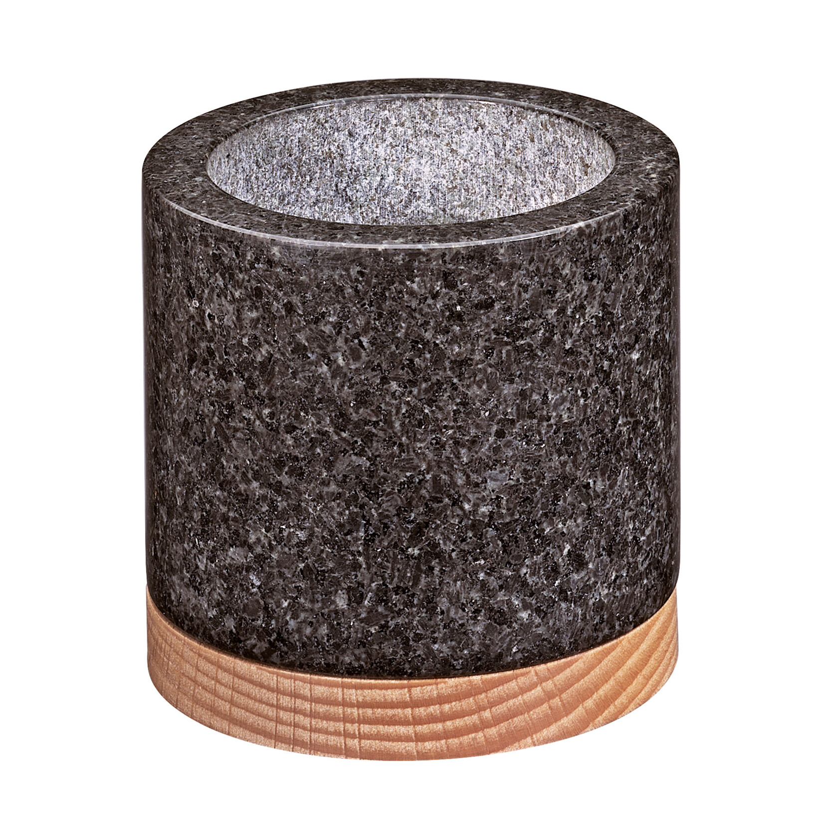 Cilio Cilio Vijzel Merkur Ø 10 cm Vijzel graniet met beuken Cilio 420364