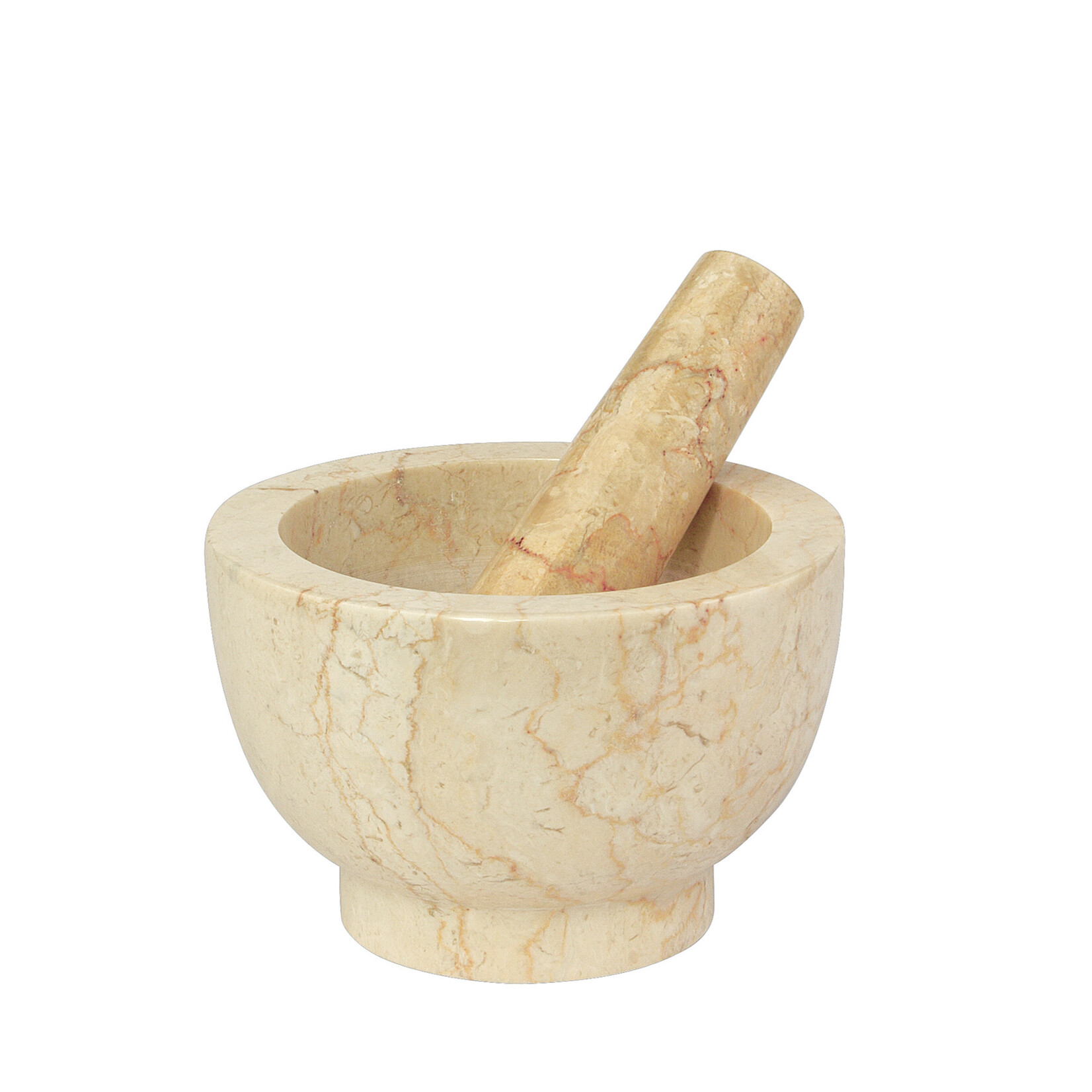 Cilio Cilio Vijzel Mars Ø 9 cm Vijzel beige marmer Cilio 422009